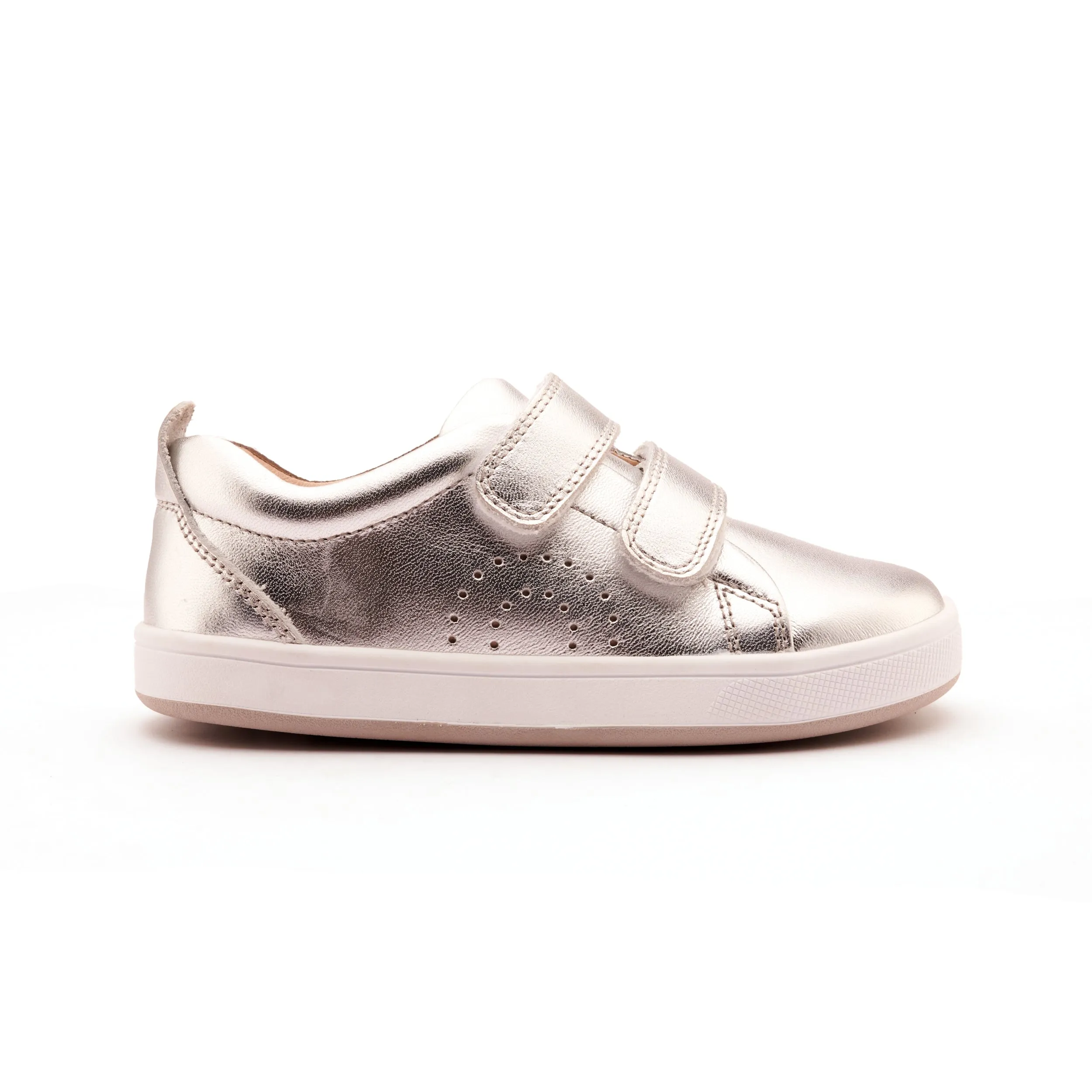 Old Soles Boy's and Girl's Big Tot Casual Shoes - Silver cool city