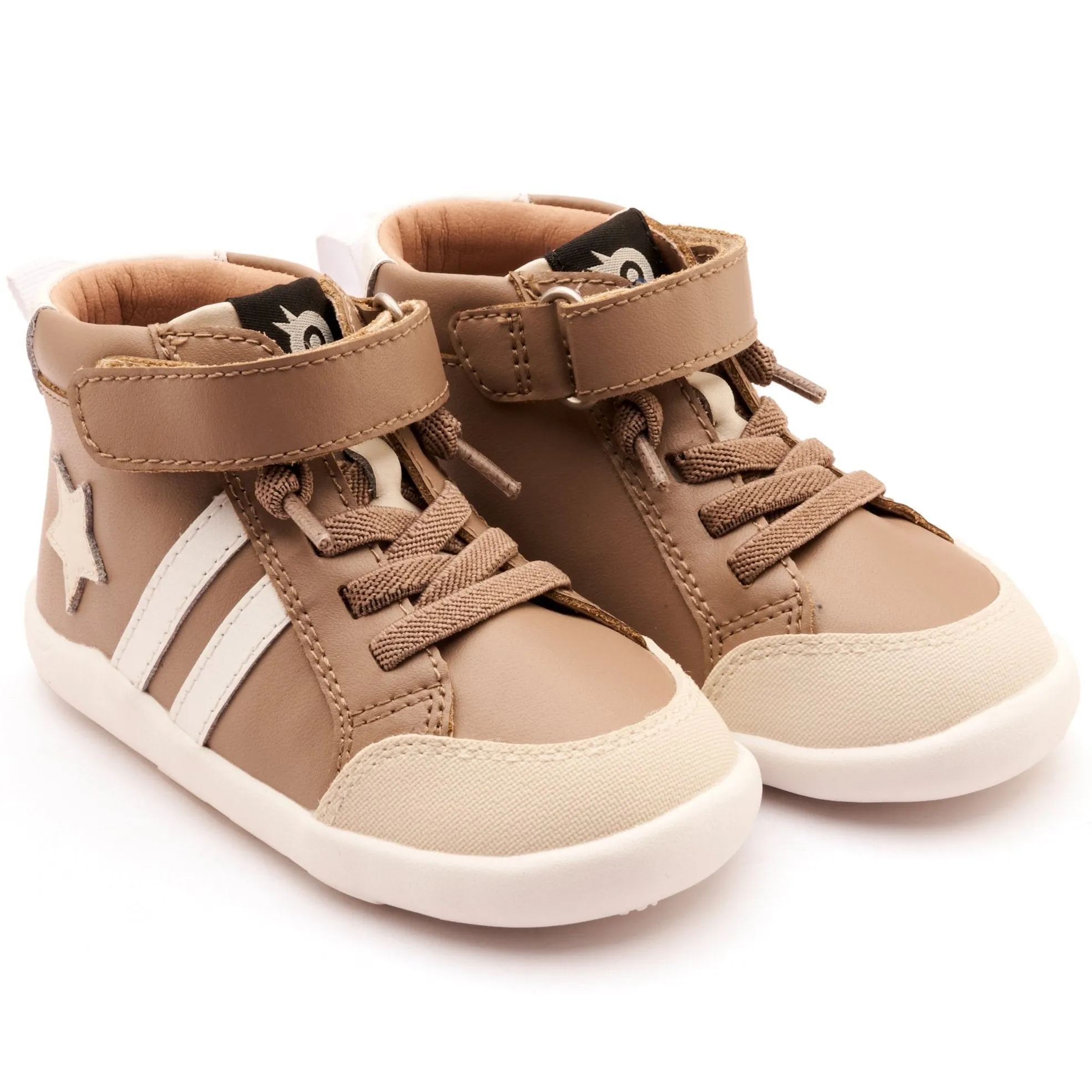 Old Soles Boy's and Girl's Boss Ground Casual Shoes - Taupe / Sporco / Snow mild look