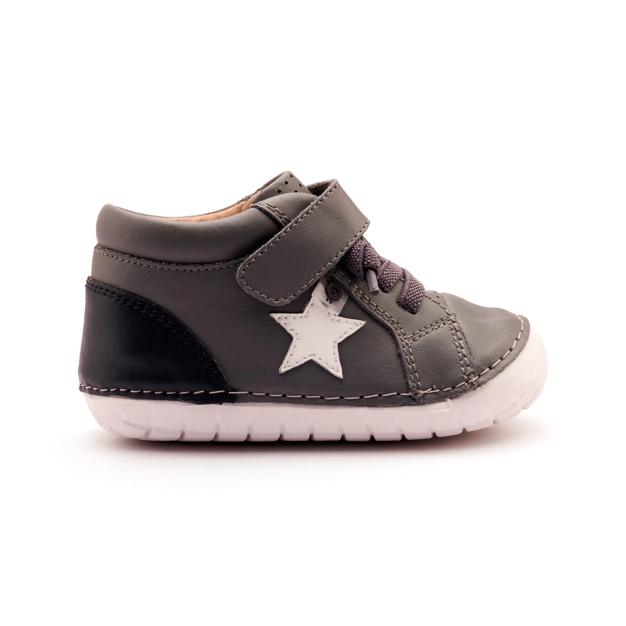 Old Soles Boy's and Girl's Champster Pave Casual Shoes - Shadow / Navy / Snow feel smooth