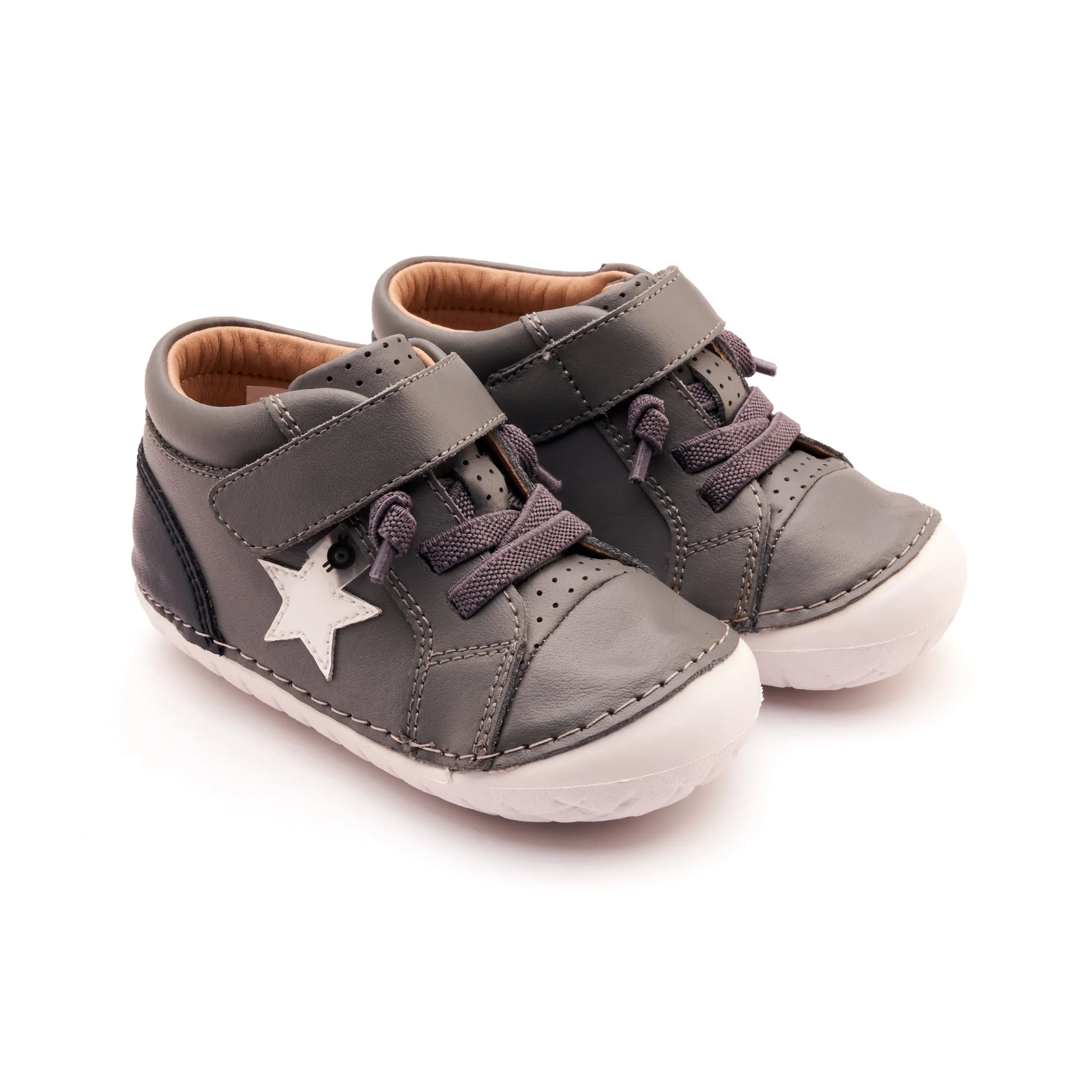 Old Soles Boy's and Girl's Champster Pave Casual Shoes - Shadow / Navy / Snow feel home