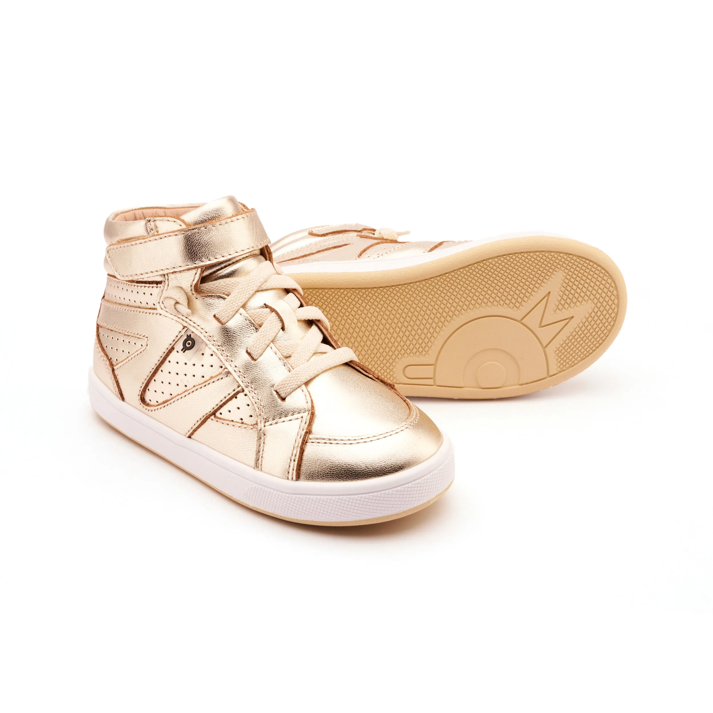 Old Soles Boy's and Girl's Cheersta Casual Shoes - Gold vibe relax