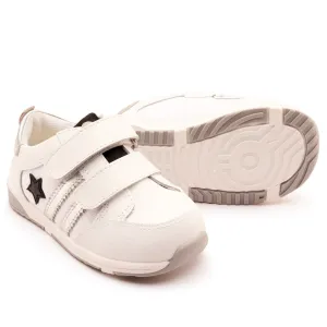 Old Soles Boy's and Girl's Field Squad Casual Shoes - Snow / Silver / Black light pack