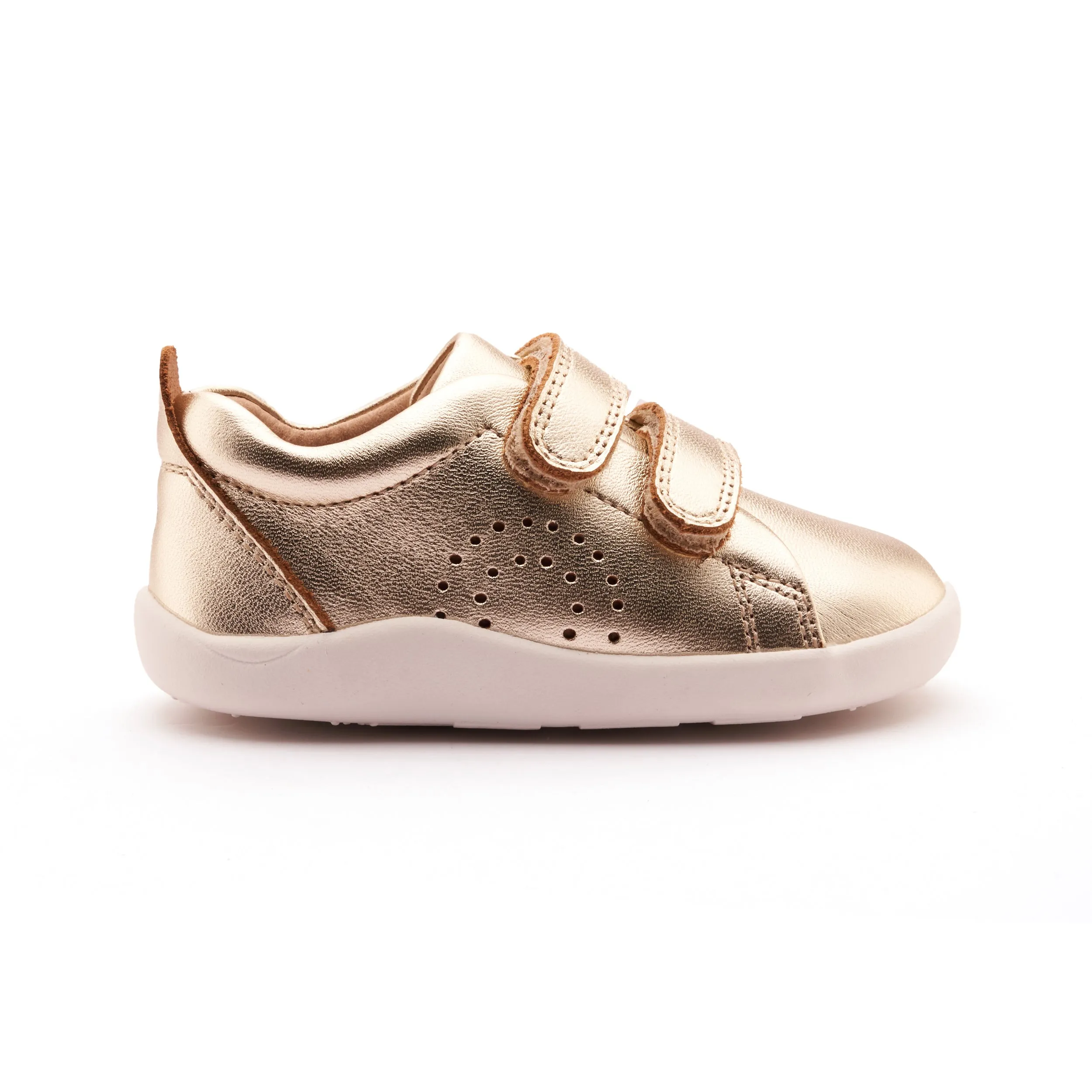 Old Soles Boy's and Girl's LittleTot Casual Shoes - Gold vibe flow