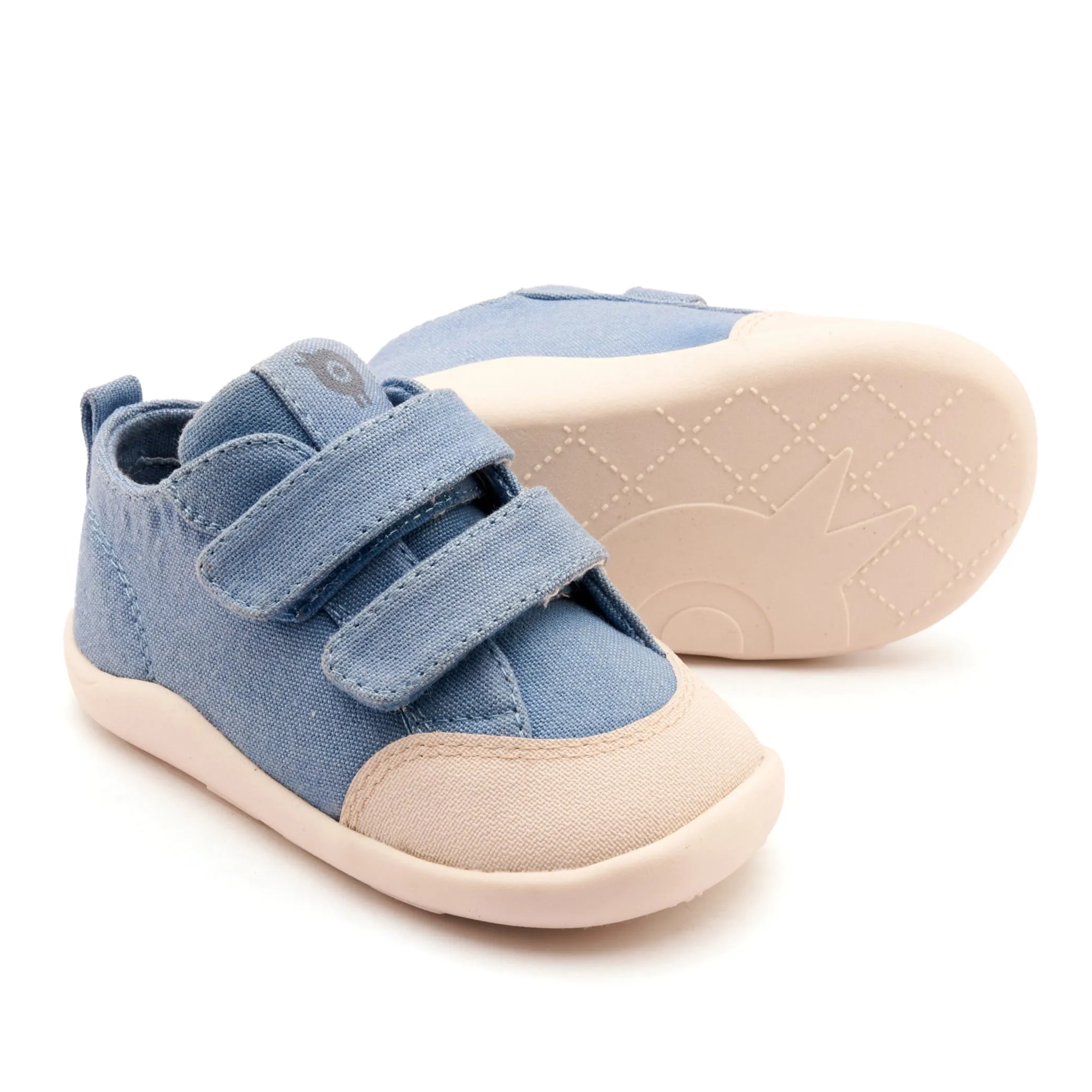 Old Soles Boy's and Girl's Salty Ground Casual Shoes - Light Denim Canvas true fit