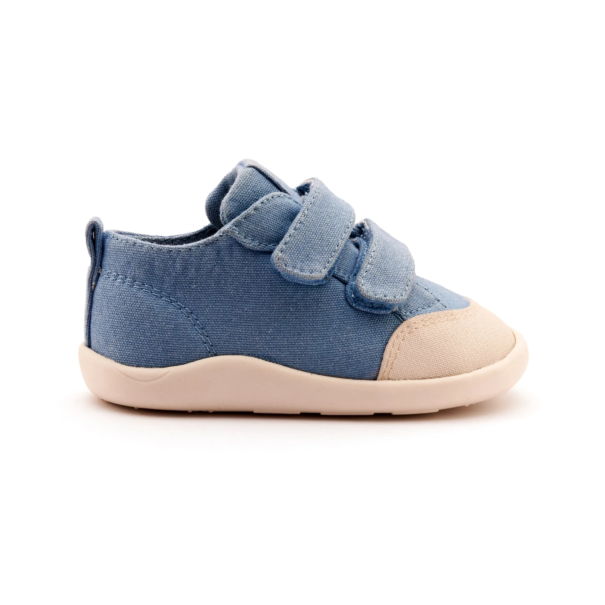 Old Soles Boy's and Girl's Salty Ground Casual Shoes - Light Denim Canvas just relax