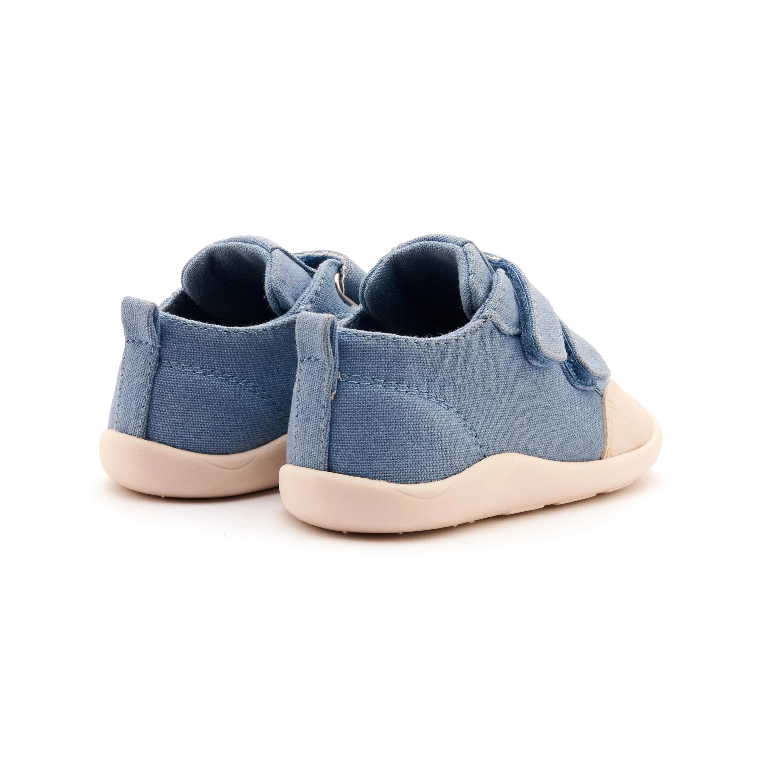 Old Soles Boy's and Girl's Salty Ground Casual Shoes - Light Denim Canvas chill flow