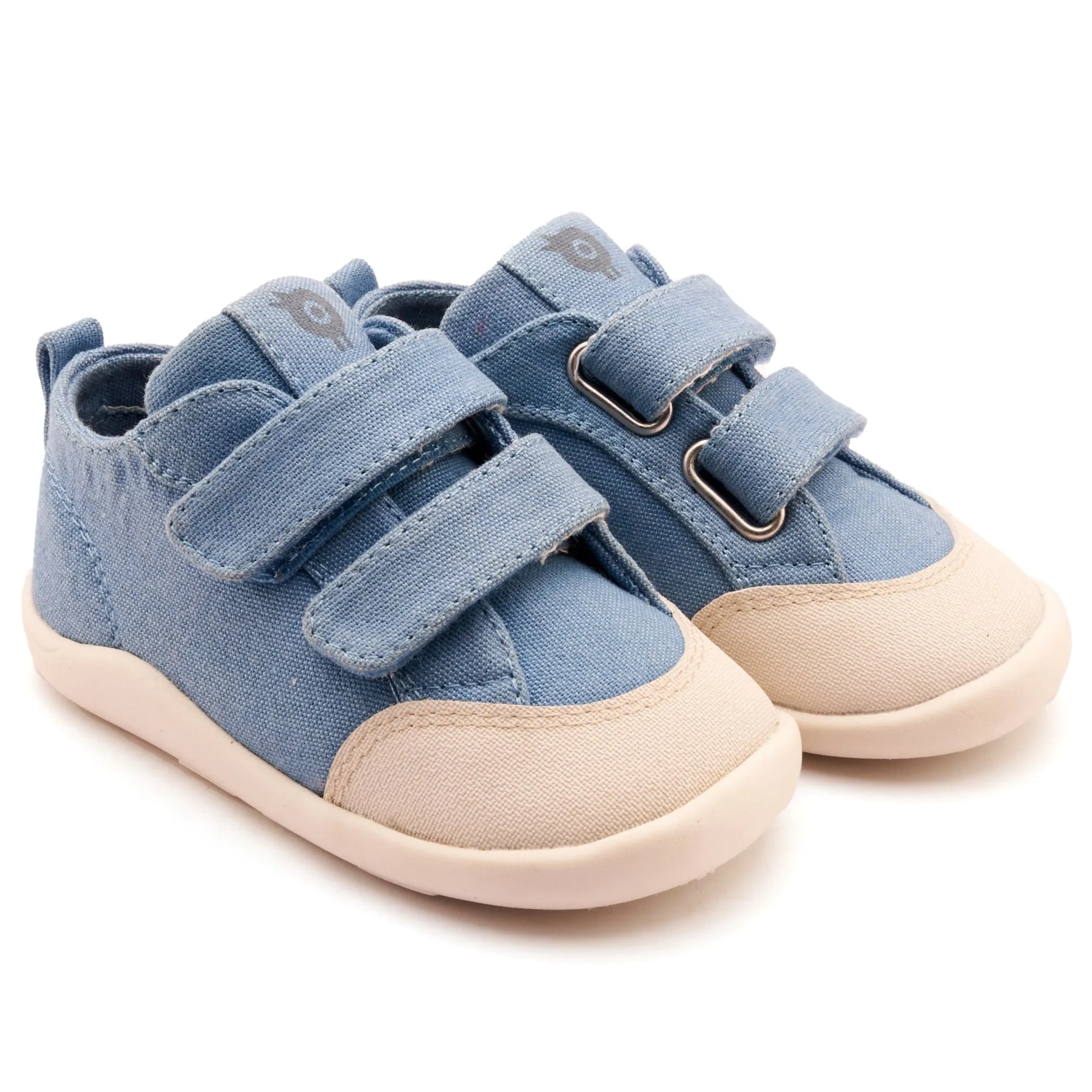 Old Soles Boy's and Girl's Salty Ground Casual Shoes - Light Denim Canvas chill flow