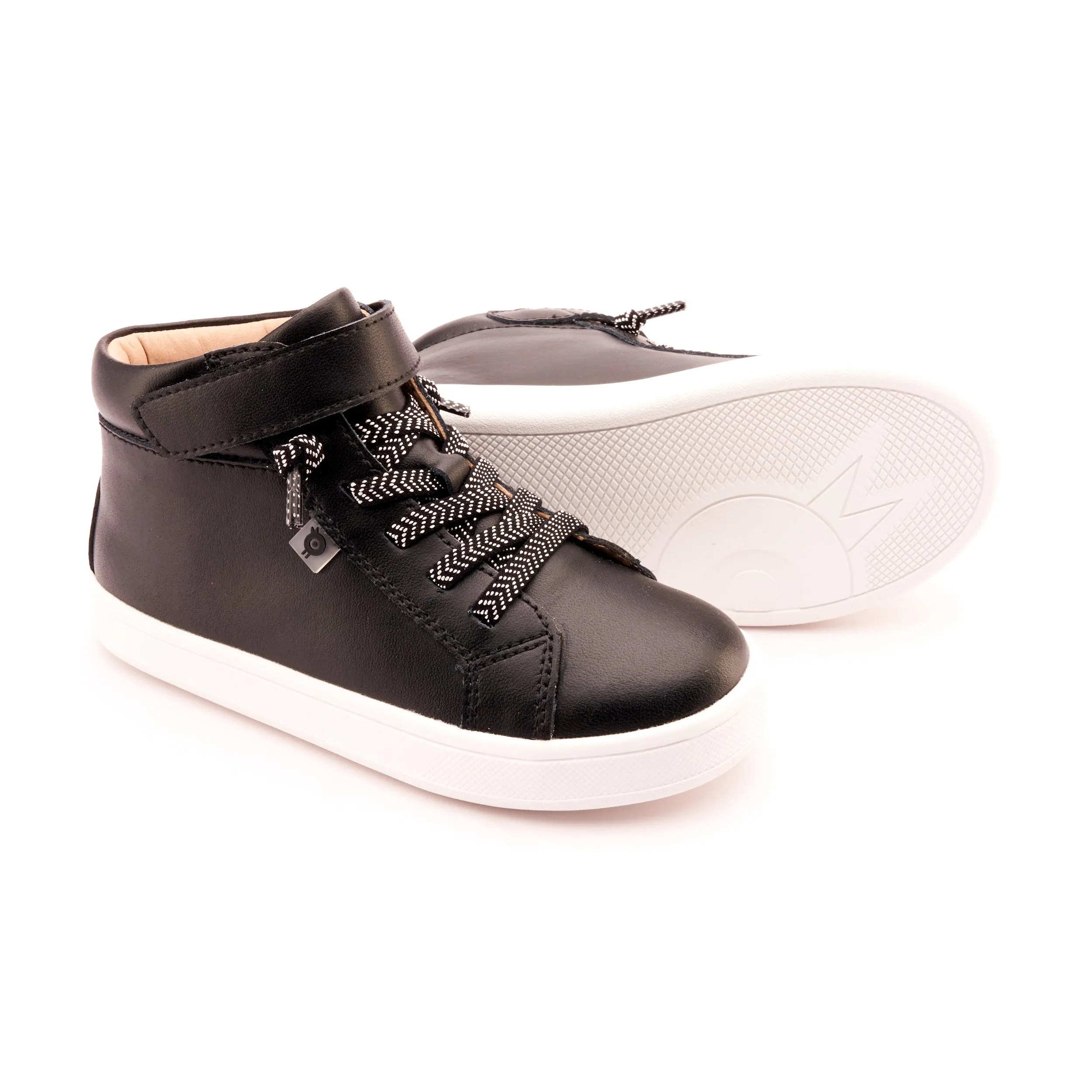 Old Soles Boy's and Girl's Smiley Casual Shoes - Sneak Black light pack