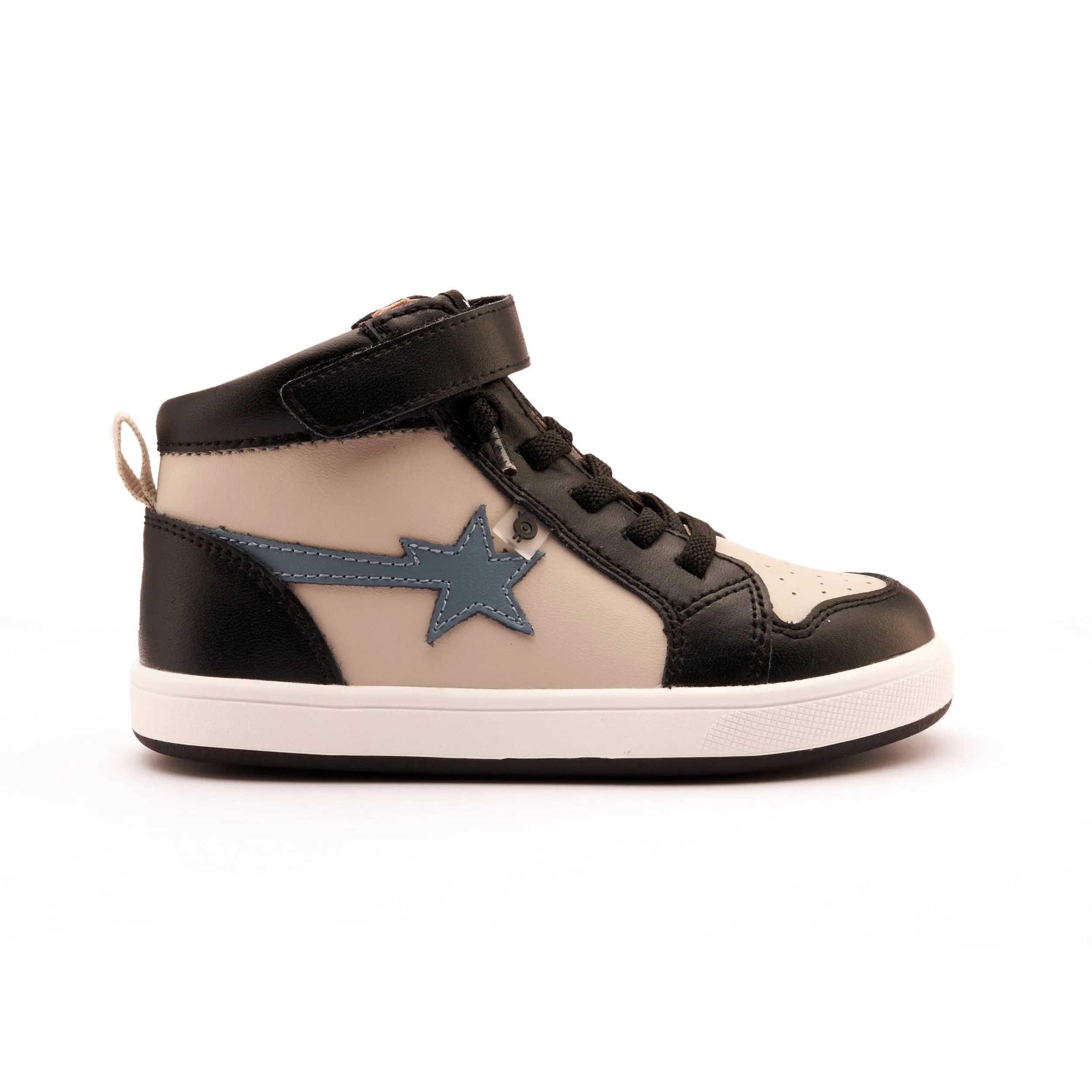 Old Soles Boy's and Girl's Team-Star Casual Shoes - Black / Gris / Indigo sunny day