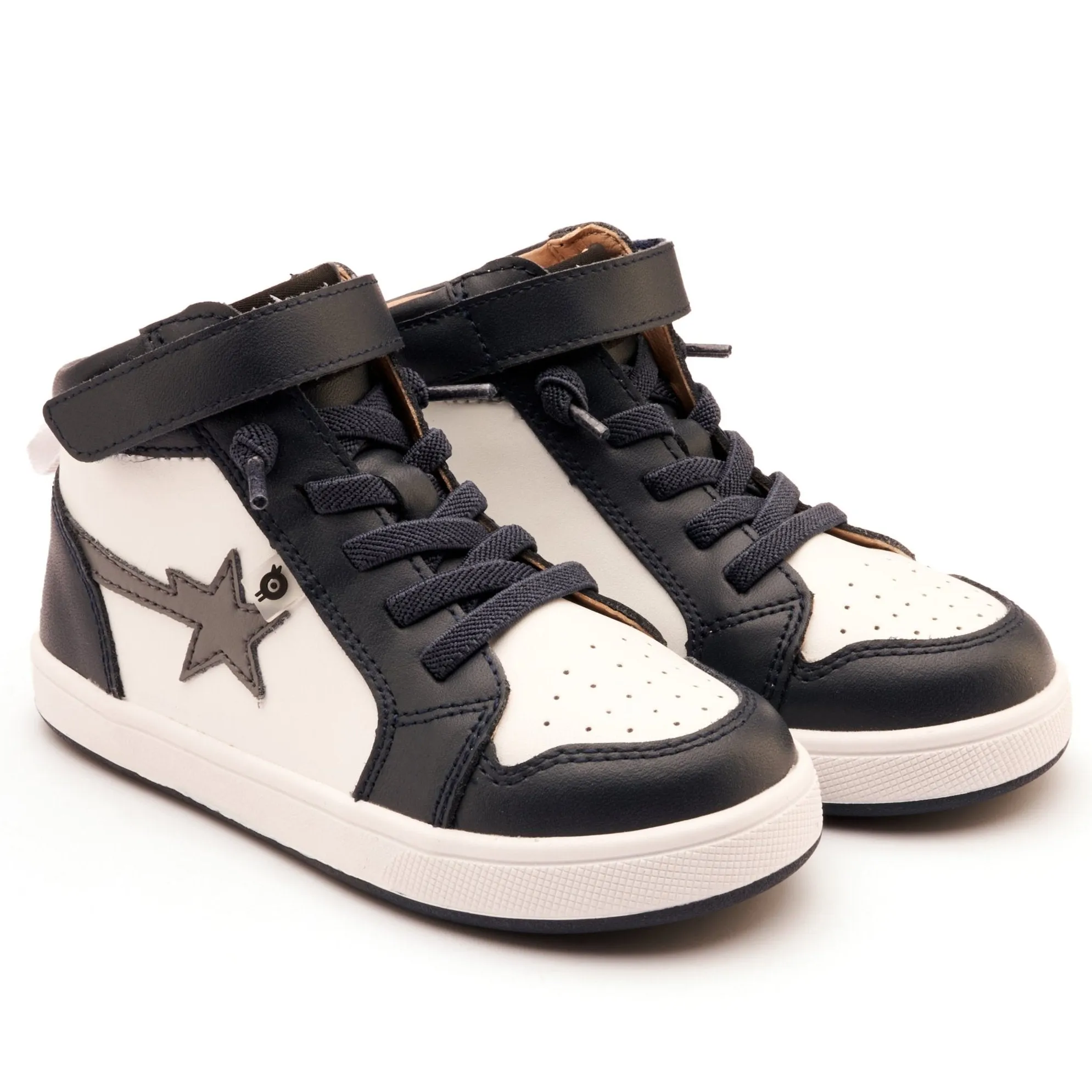 Old Soles Boy's and Girl's Team-Star Casual Shoes - Navy / Snow / Shadow daily wear