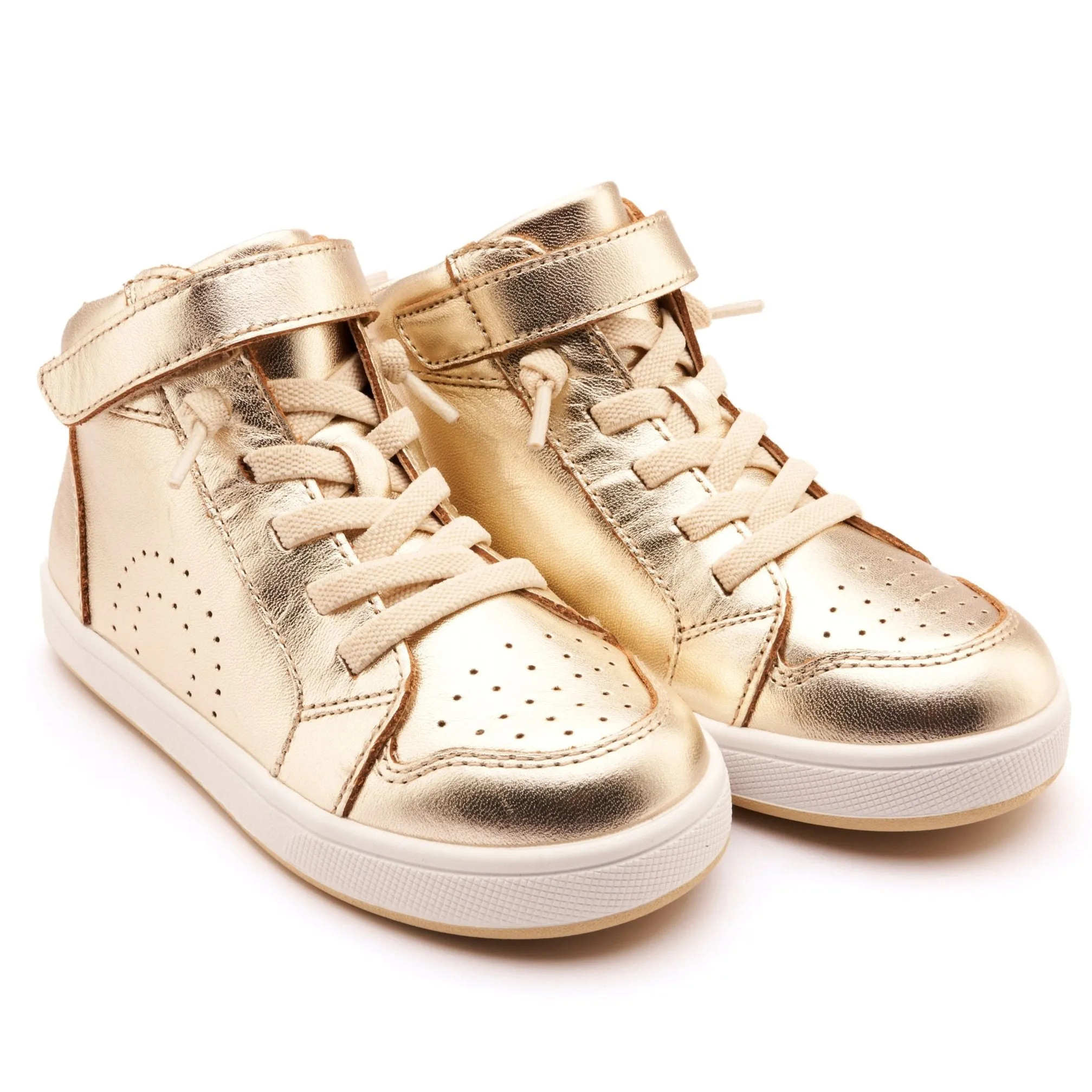 Old Soles Boy's and Girl's The Skill Casual Shoes - Gold daily rush