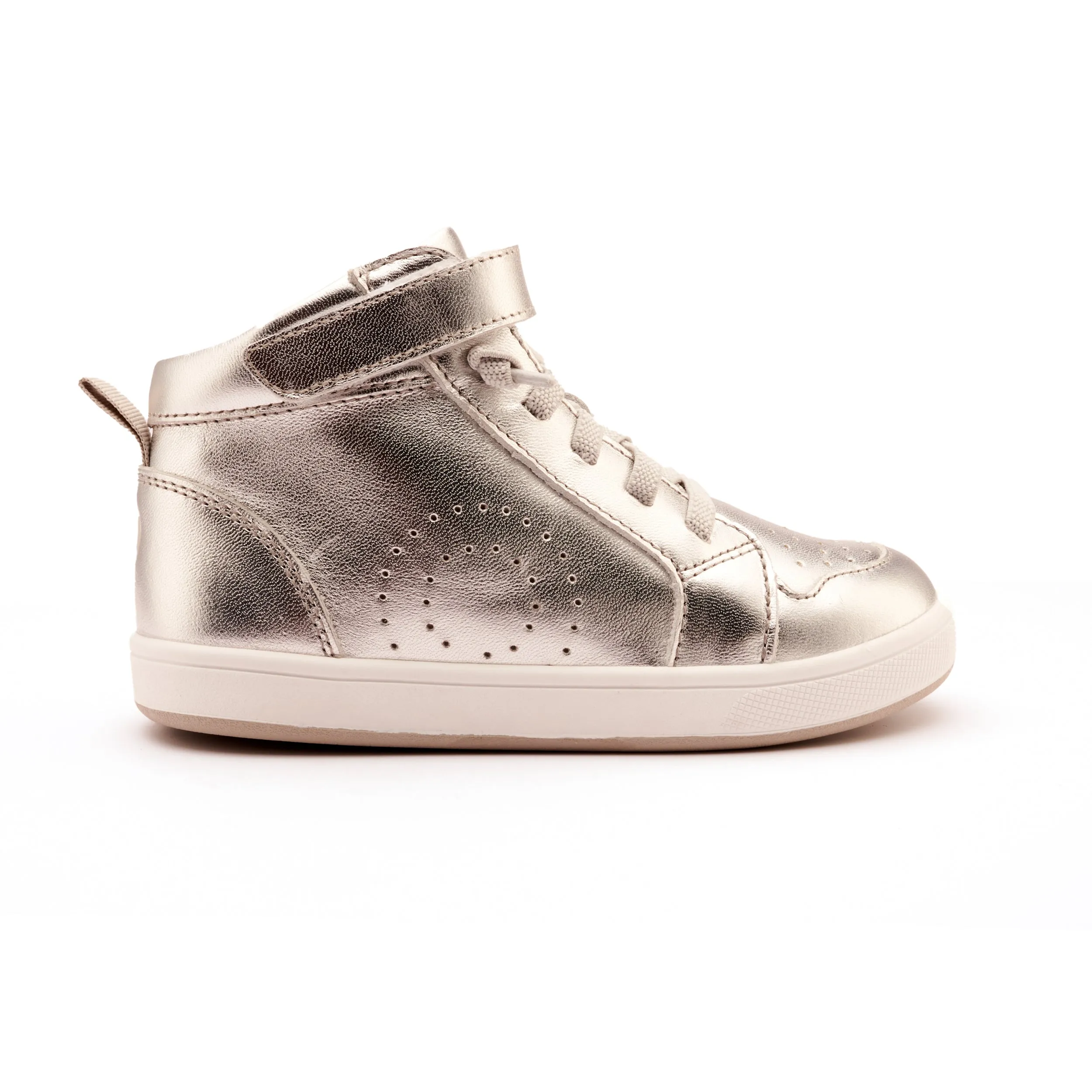 Old Soles Boy's and Girl's The Skill Casual Shoes - Silver laid back