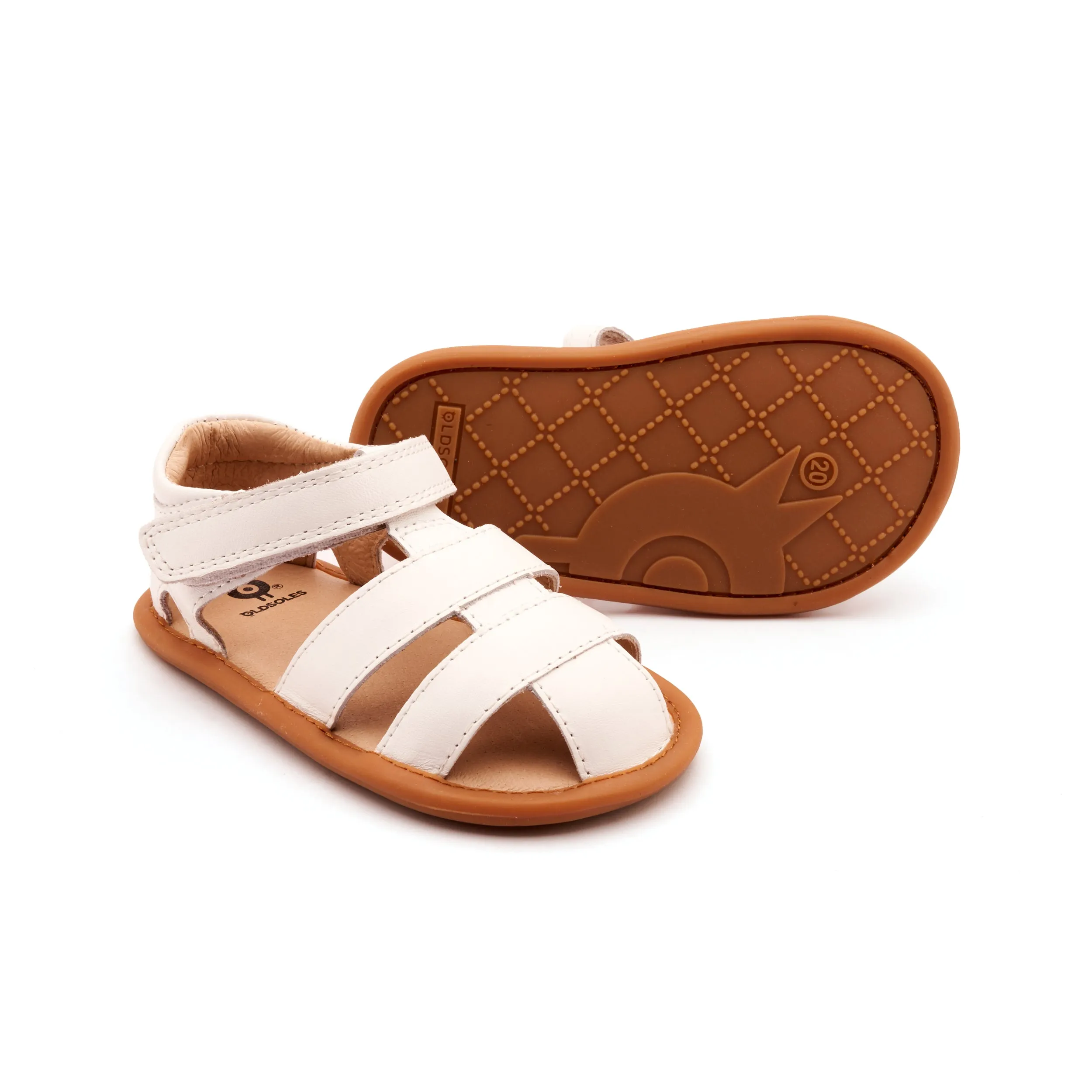 Old Soles Boy's and Girl's Waves Sandal Sandals - Snow Happy Feet