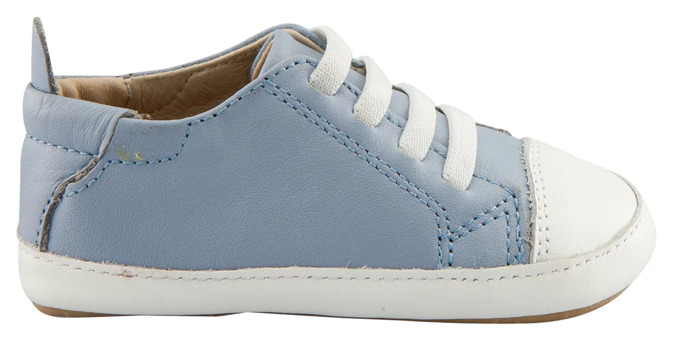 Old Soles Boy's Eazy Jogger, Dusty Blue street edge