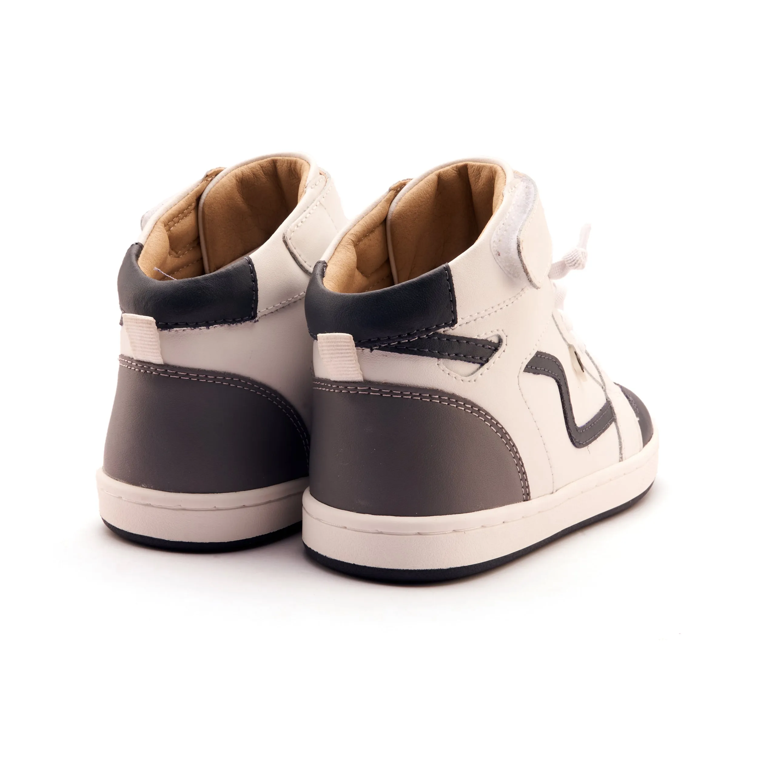 Old Soles Boy's Field Jump Casual Shoes - Snow / Shadow / Navy calm fit