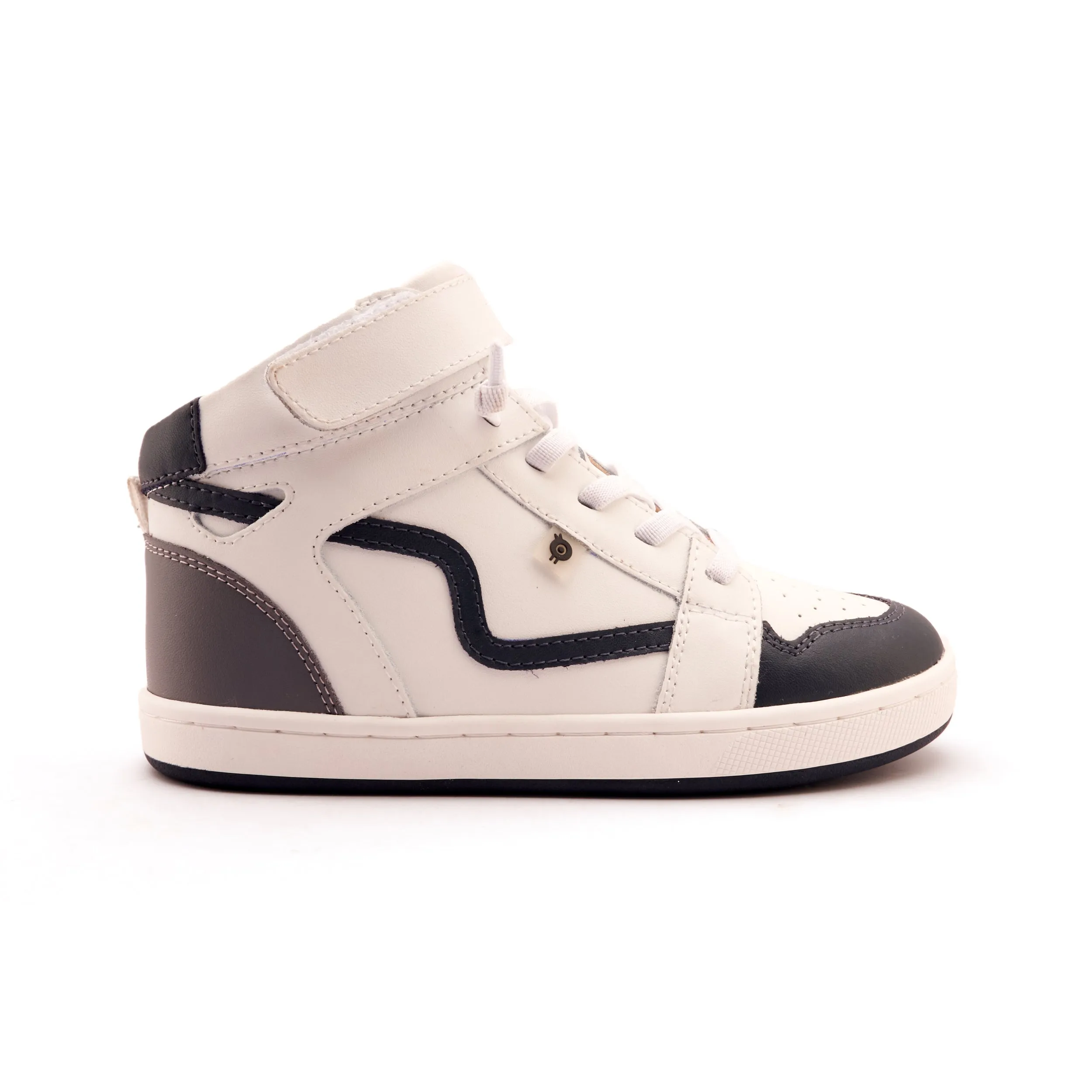 Old Soles Boy's Field Jump Casual Shoes - Snow / Shadow / Navy relax edge