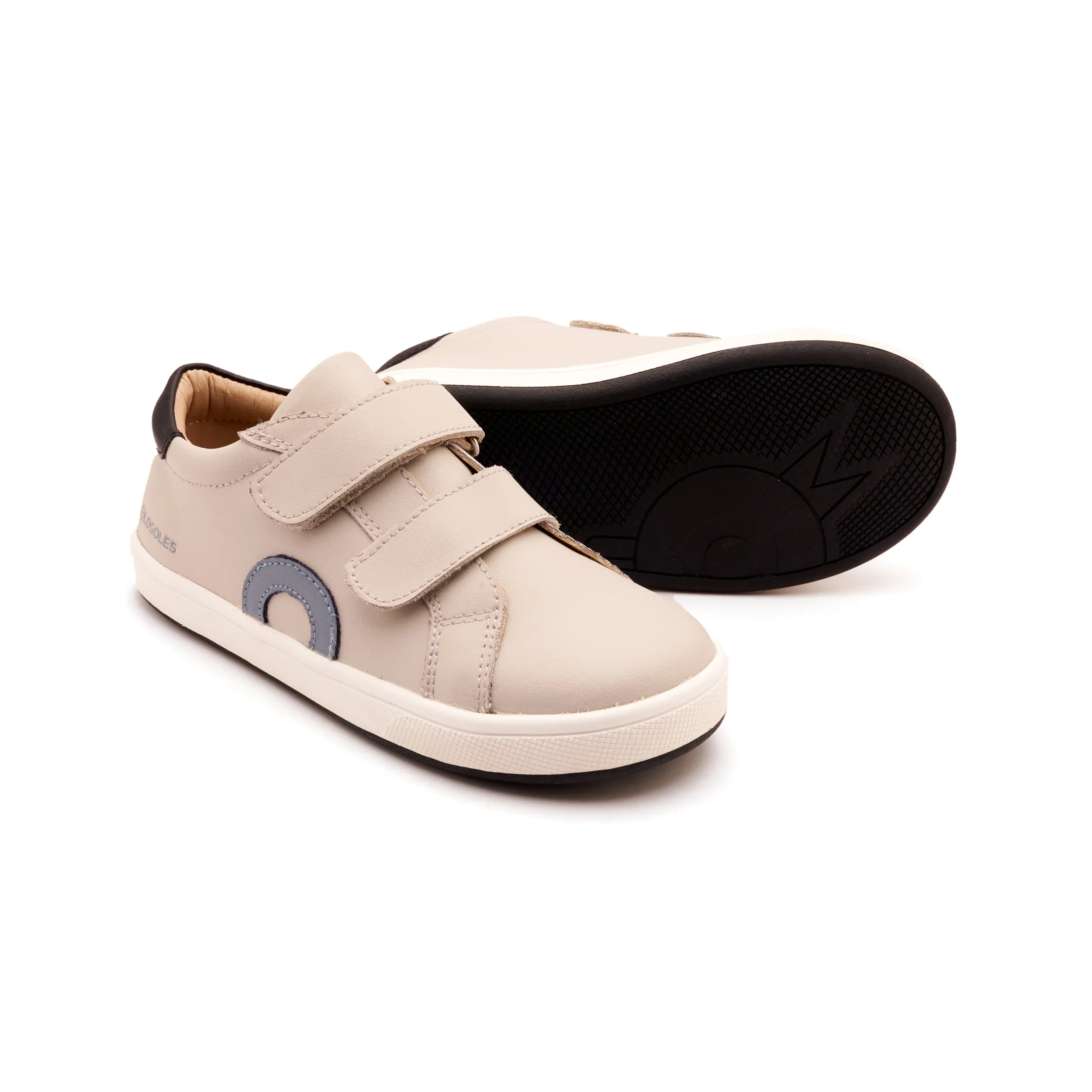 Old Soles Boy's Kix Casual Shoes - Gris / Indigo / Black laid back