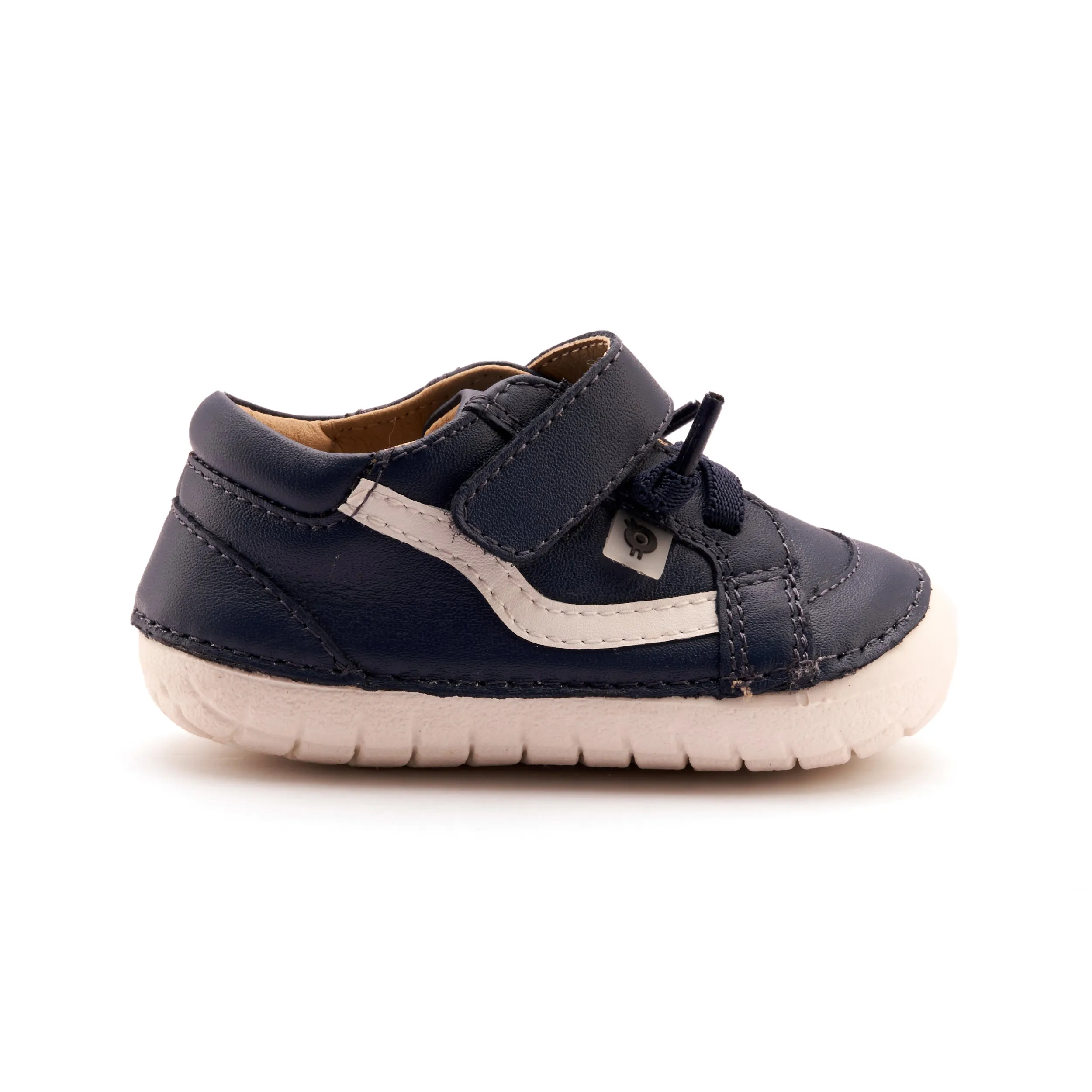 Old Soles Boy's Pave Squiggle Casual Shoes - Denim / Snow clean look