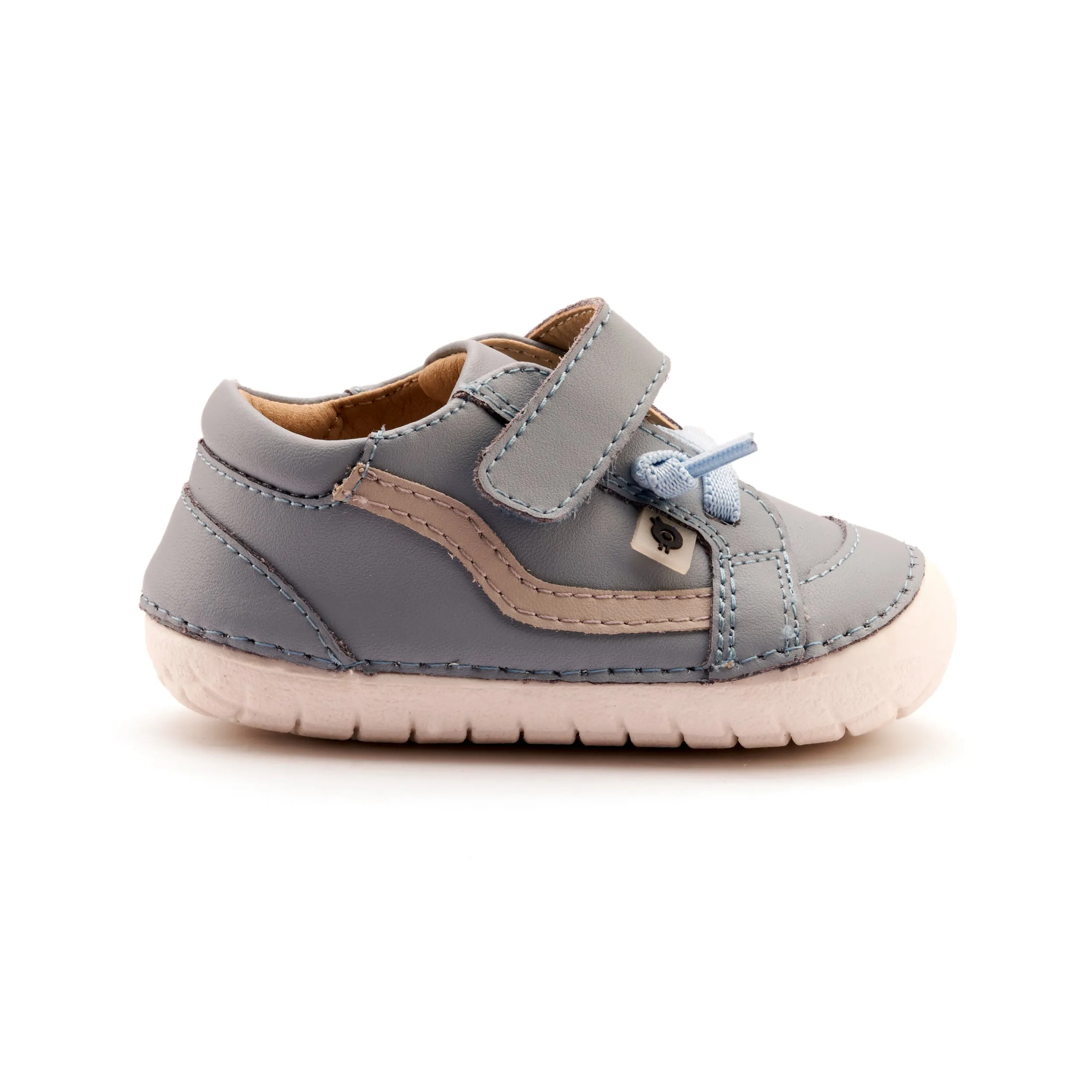 Old Soles Boy's Pave Squiggle Casual Shoes - Dusty Blue / Gris active city
