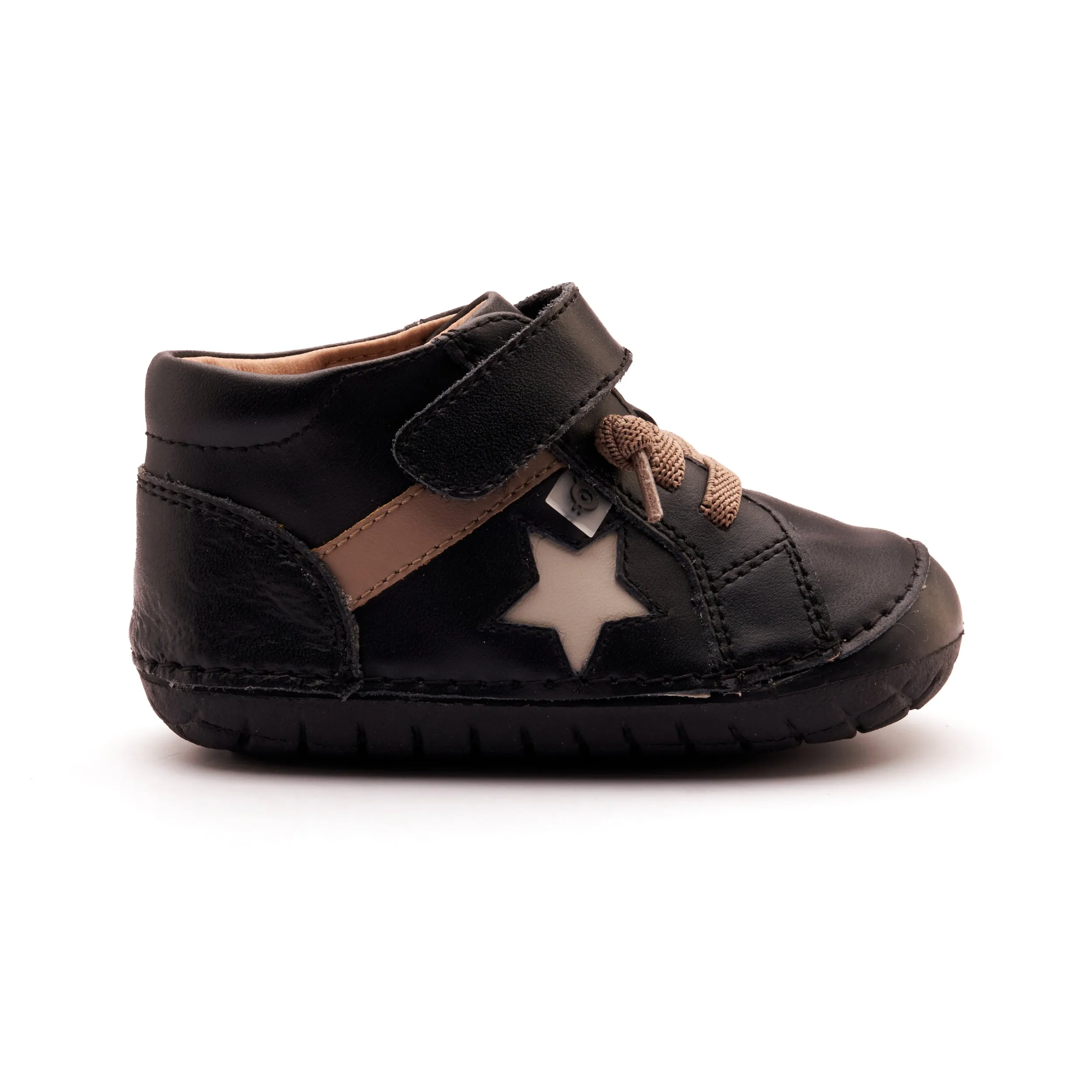Old Soles Boy's Rad Pave Casual Shoes - Black / Taupe / Sporco chill look