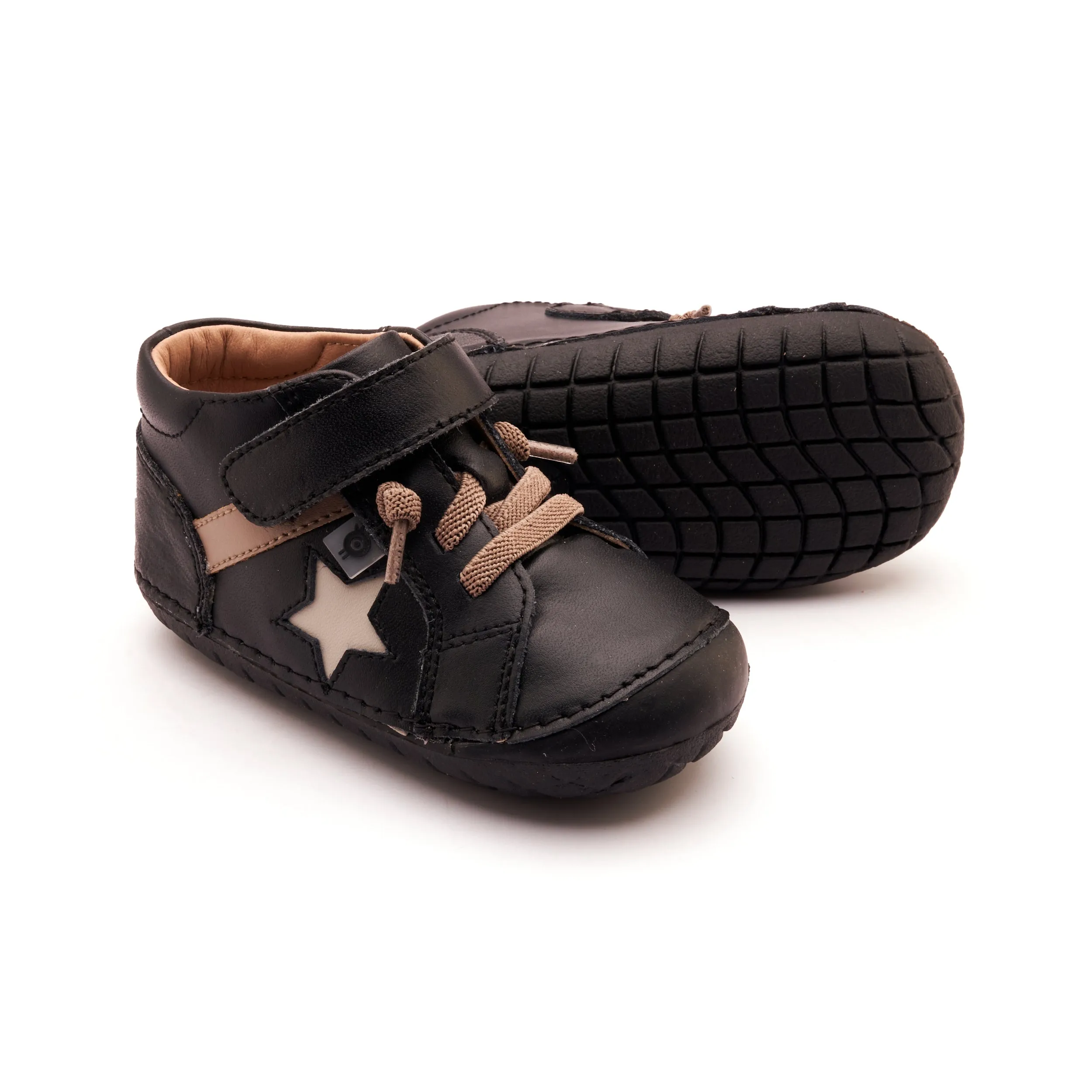 Old Soles Boy's Rad Pave Casual Shoes - Black / Taupe / Sporco work life