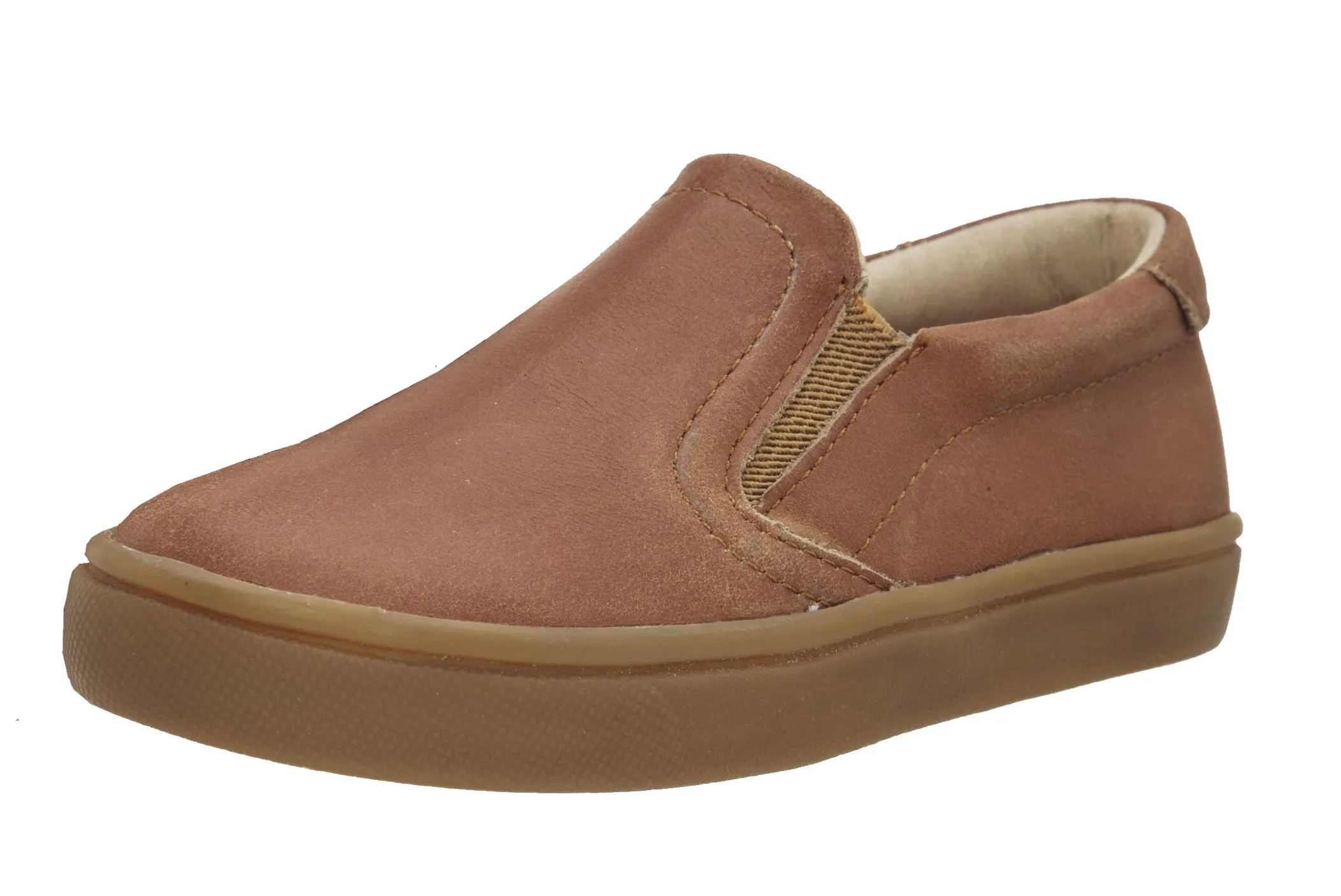 Old Soles Dress Hoff Distressed Tan Loafer Shoe move around
