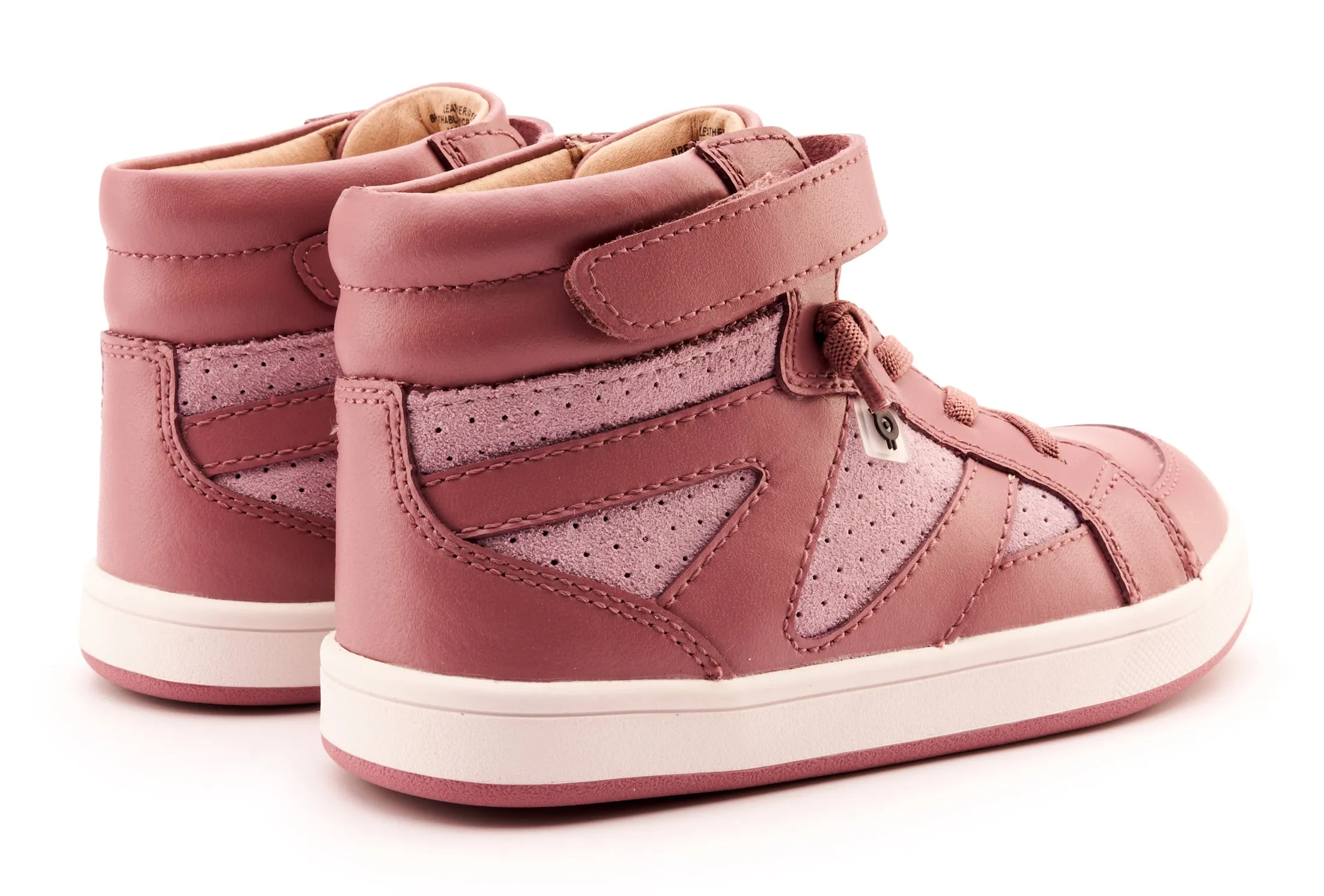 Old Soles Girl's 1004 Sole Base Casual Shoes - Malva / Malva Suede / White Malva Sole trend touch