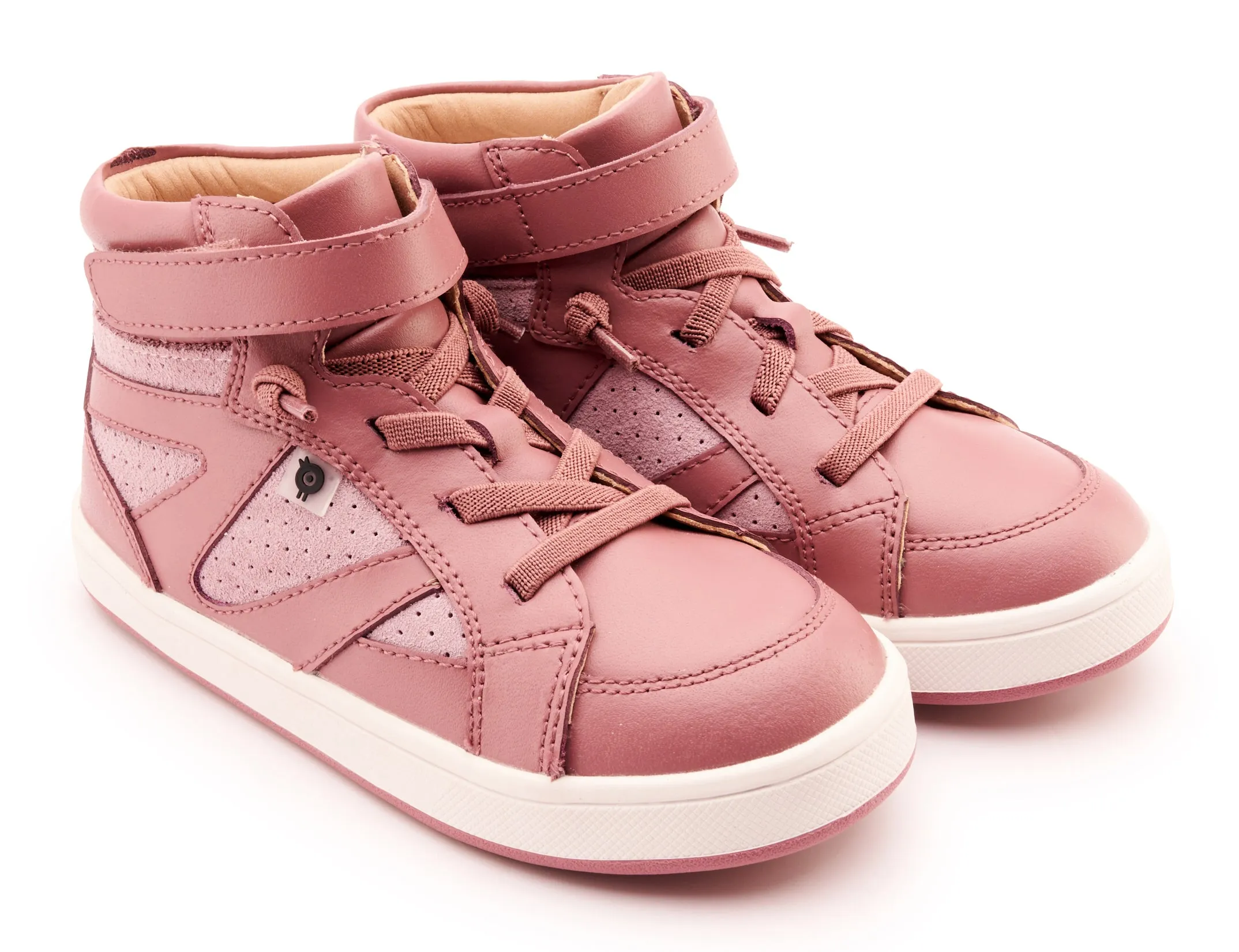 Old Soles Girl's 1004 Sole Base Casual Shoes - Malva / Malva Suede / White Malva Sole active fit