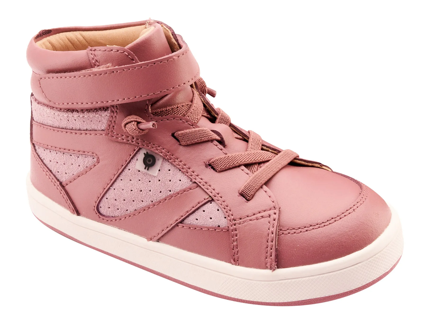Old Soles Girl's 1004 Sole Base Casual Shoes - Malva / Malva Suede / White Malva Sole style flex