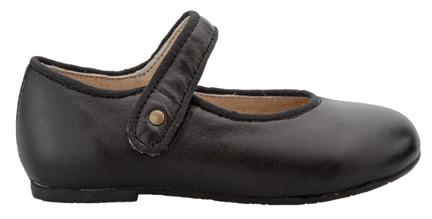 Old Soles Girl's 803 Lady Jane Mary Jane, Black ergonomic build