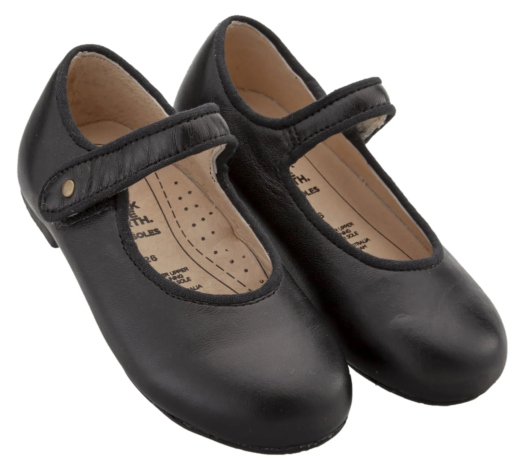 Old Soles Girl's 803 Lady Jane Mary Jane, Black high function