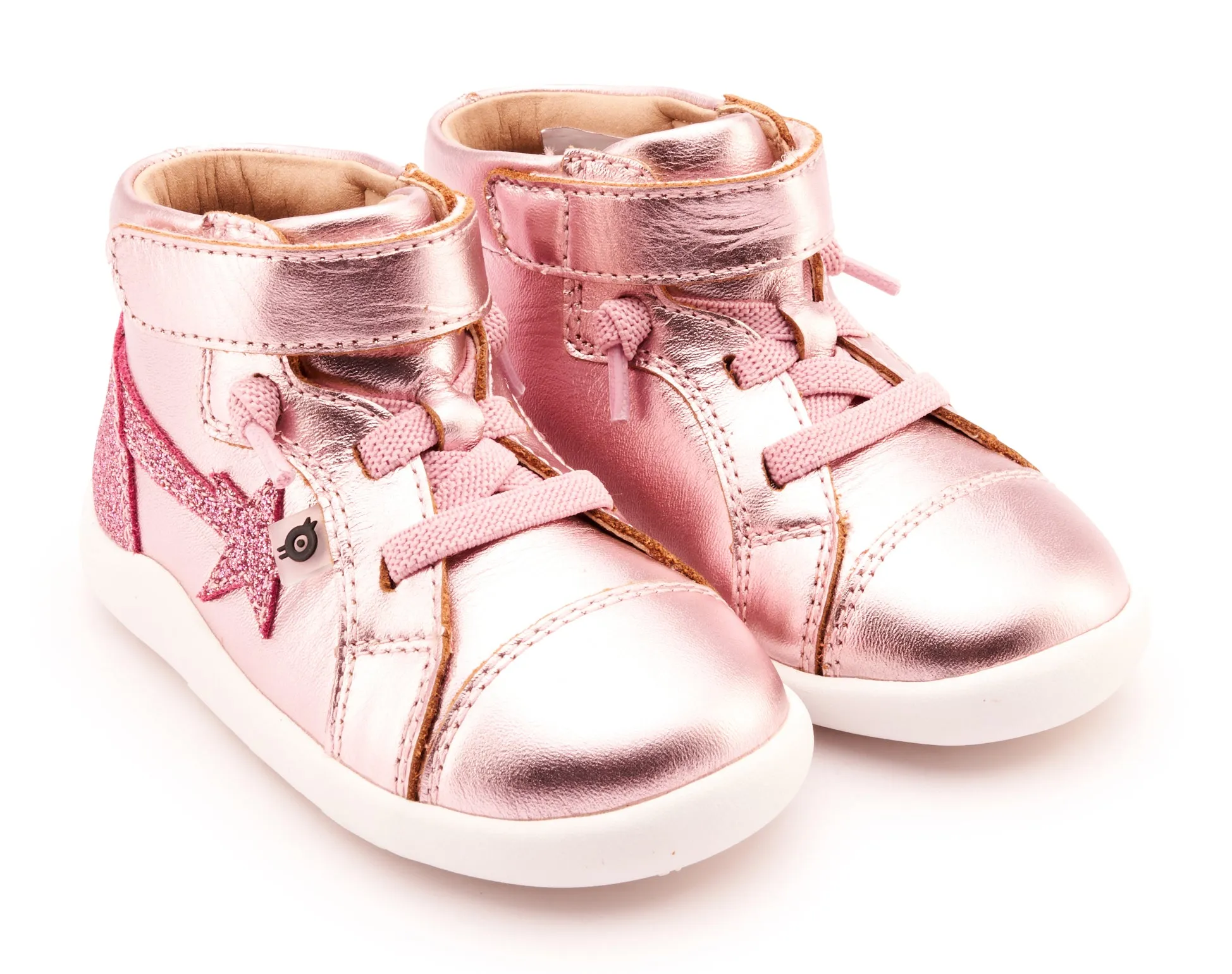 Old Soles Girl's 8038 Parade Casual Shoes - Pink Frost / Glam Pink lazy walk