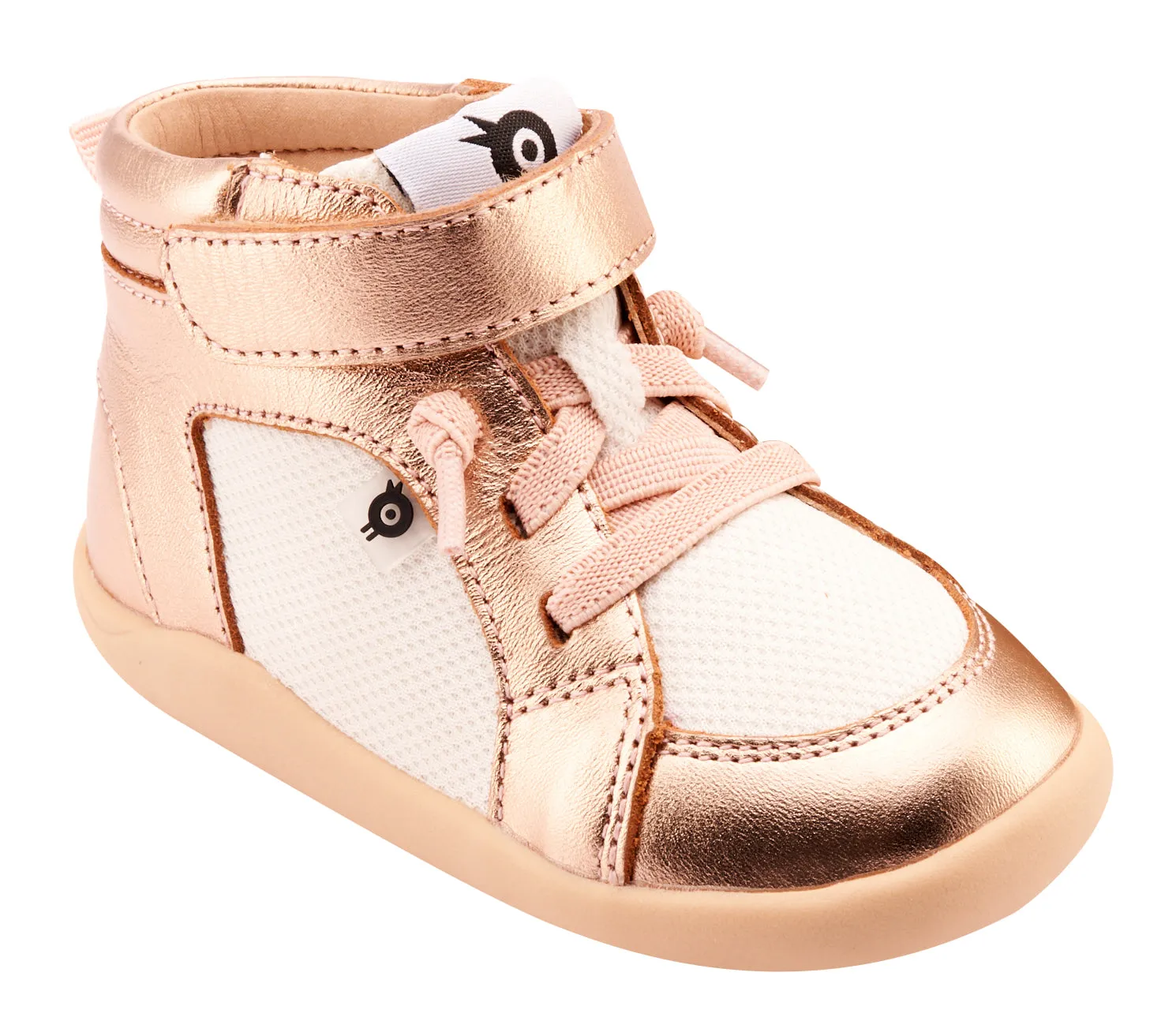 Old Soles Girl's 8045 Mainlander Casual Shoes - Copper / White soft padding