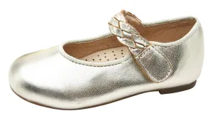 Old Soles Girl's 817 Lady Plat Shoes - Gold stress free