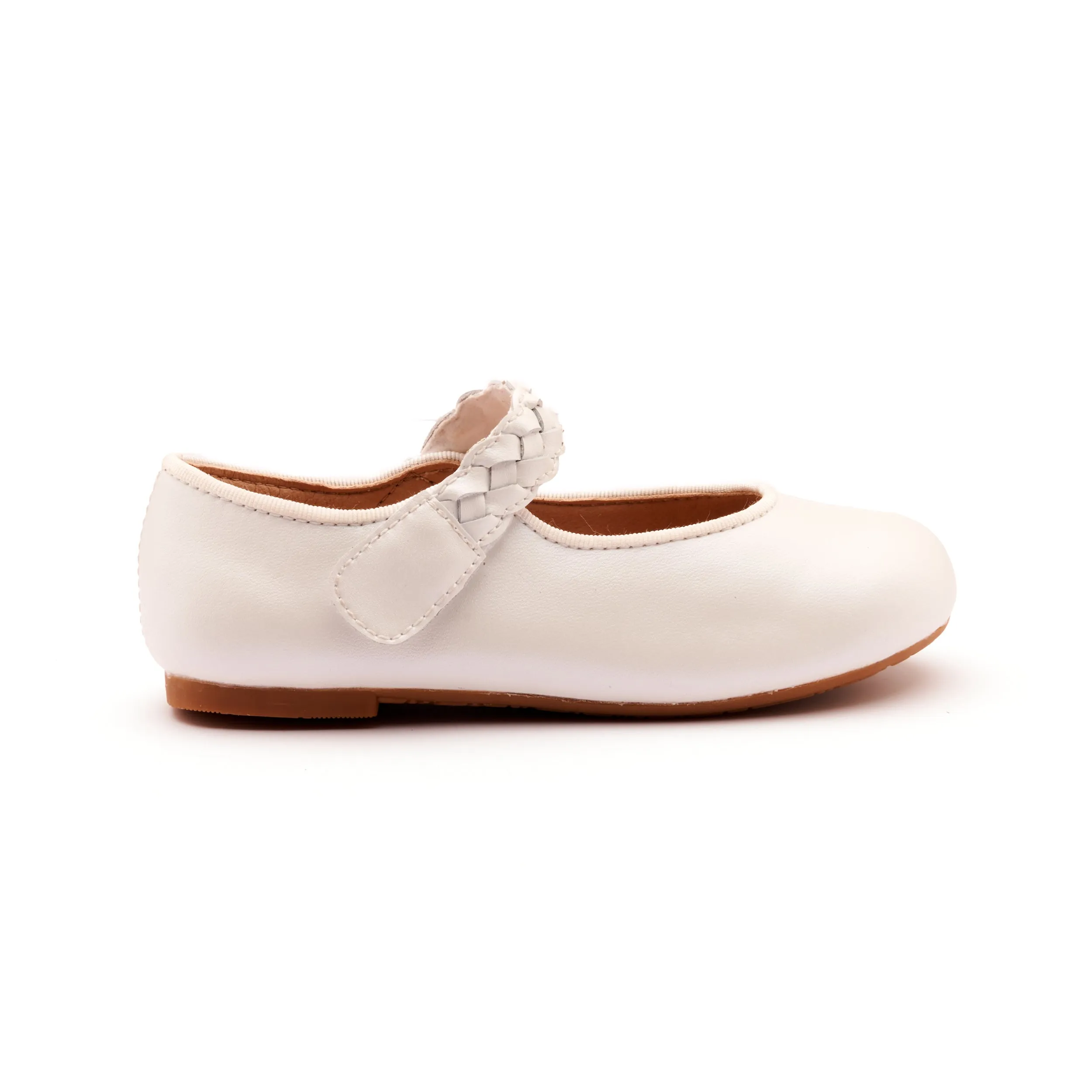 Old Soles Girl's 817 Lady Plat Shoes - Nacardo Blanco tonal match