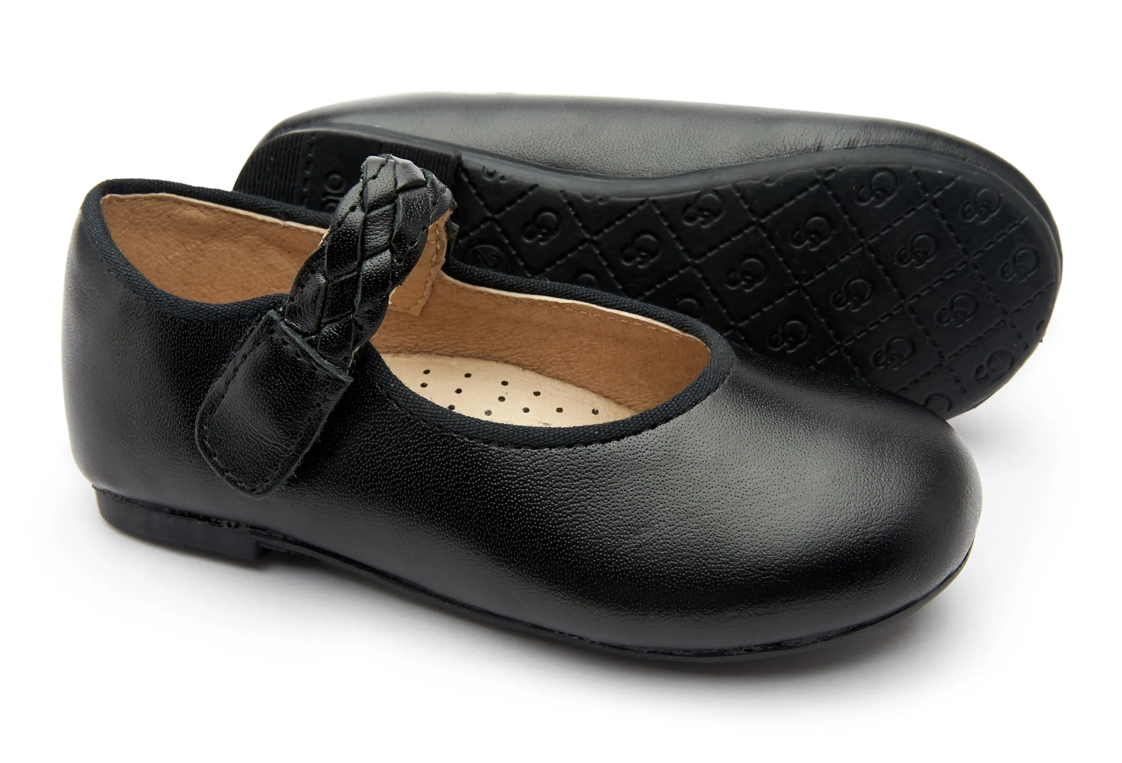 Old Soles Girl's 817 Lady Plat Shoes - Nero urban blend