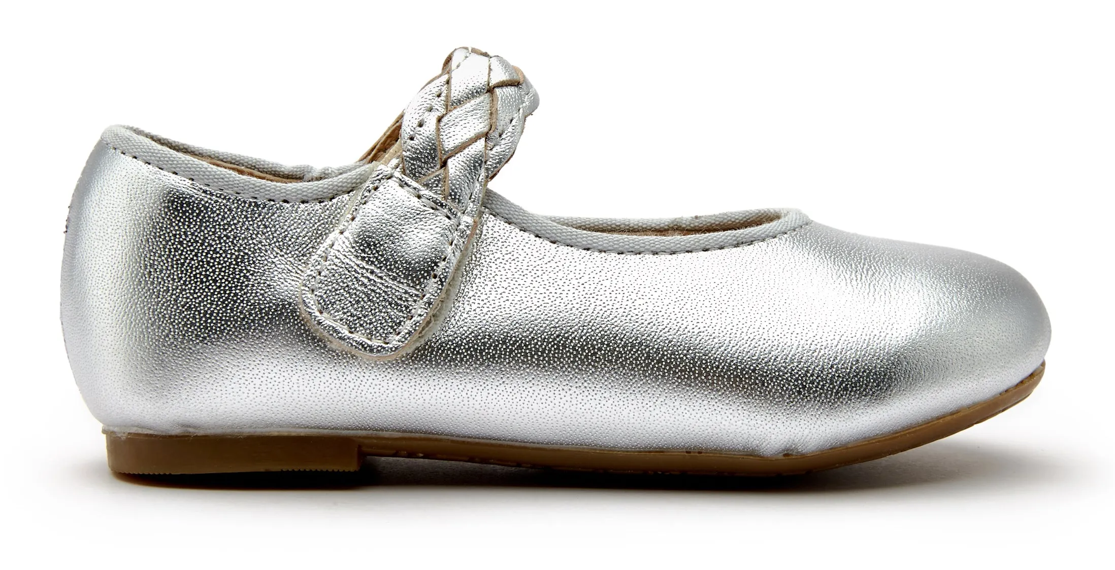 Old Soles Girl's 817 Lady Plat Shoes - Silver everyday essential