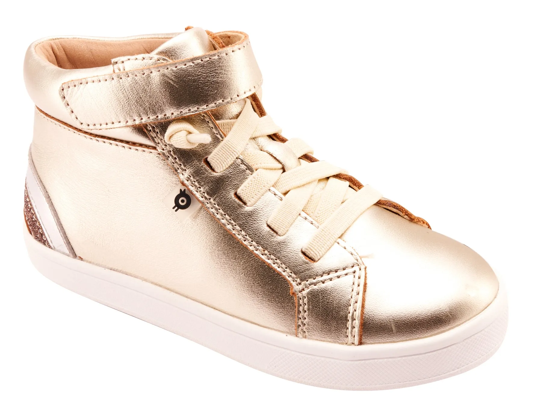 Old Soles Girl's and Boy's 1011 Sneaksta Rainbow Casual Shoes - Titanium / Silver / Glam Choc / Gold soft soul