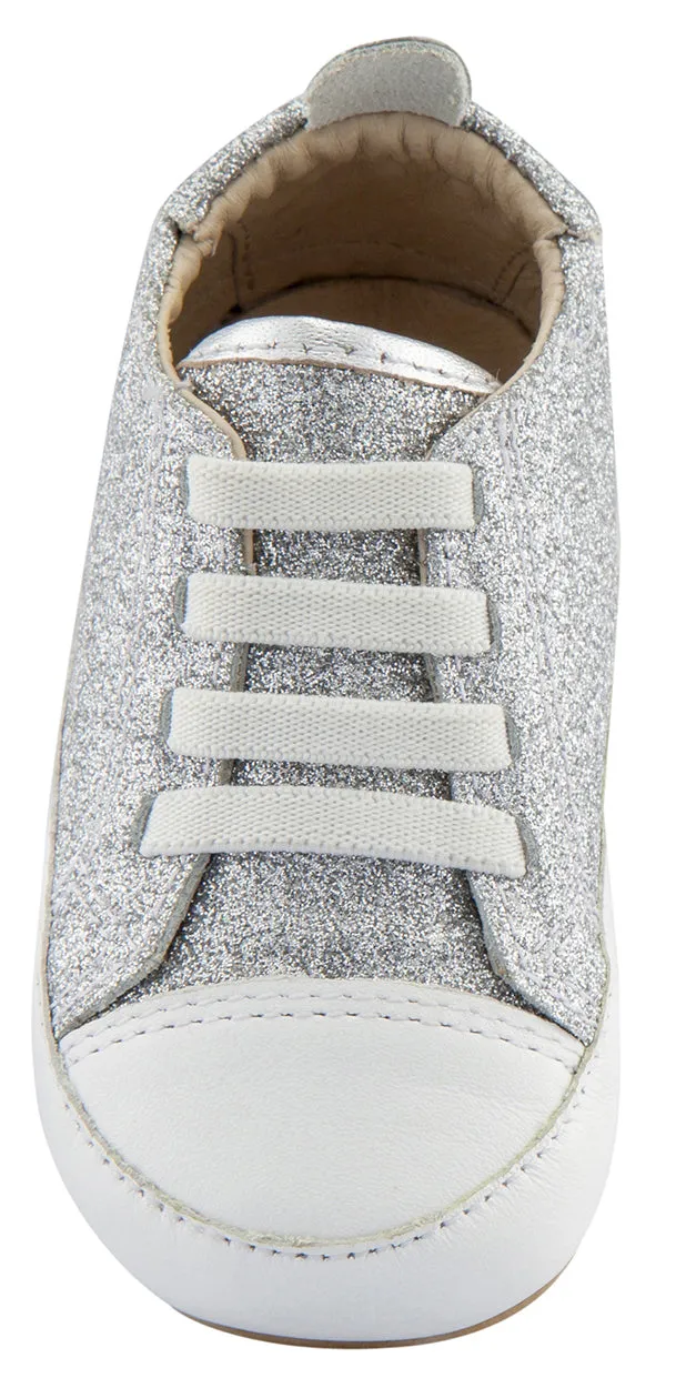 Old Soles Girl's and Boy's Eazy Jogger, Glam Argent/Silver daily wear