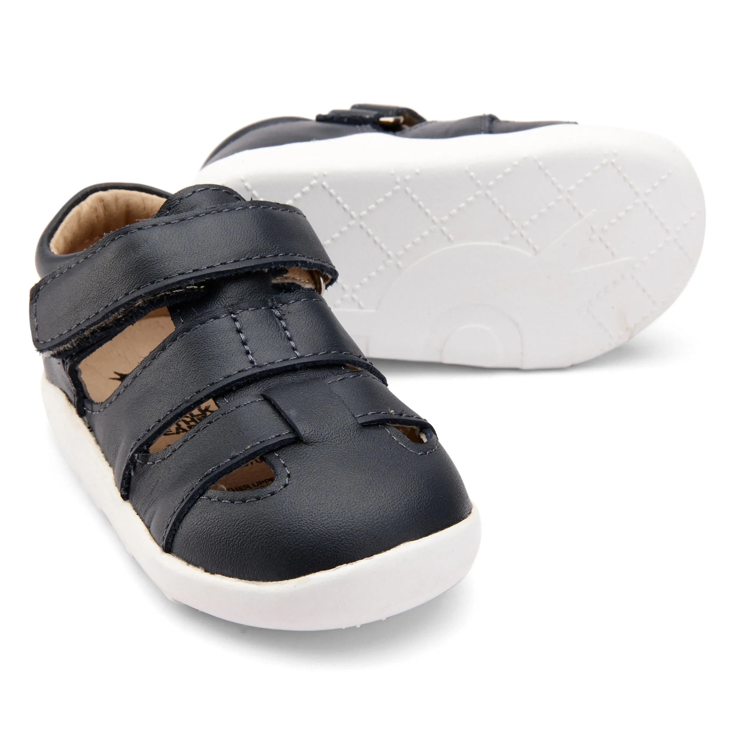 Old Soles Girl's and Boy's Free Ground Shoe - Navy Cloud Mind