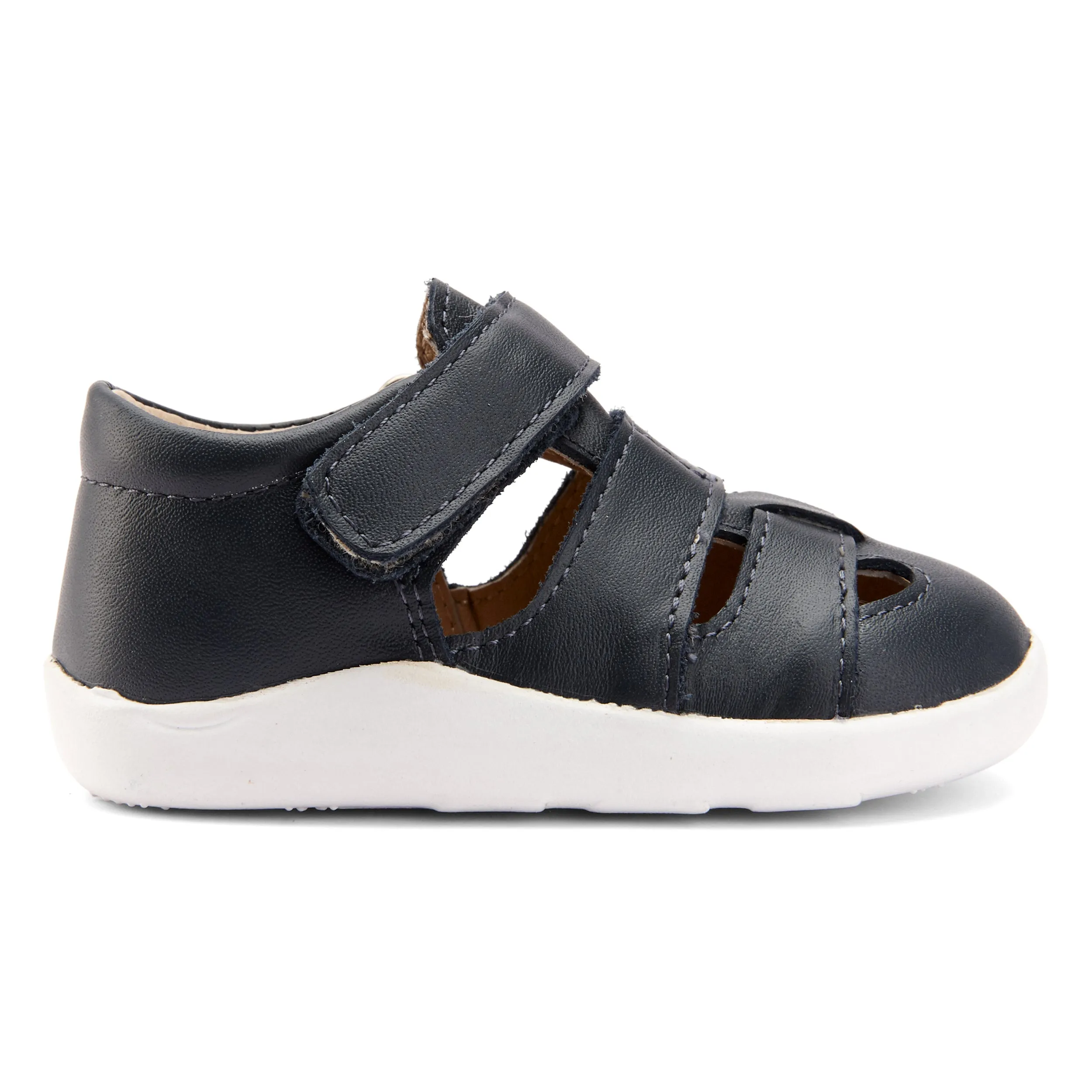 Old Soles Girl's and Boy's Free Ground Shoe - Navy Nature Flow