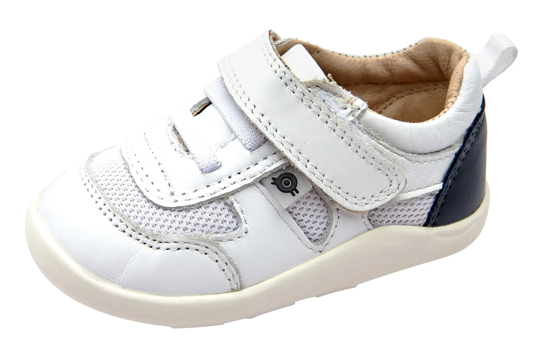 Old Soles Girl's and Boy's Road Trip Shoes, Snow/White/Navy light pack