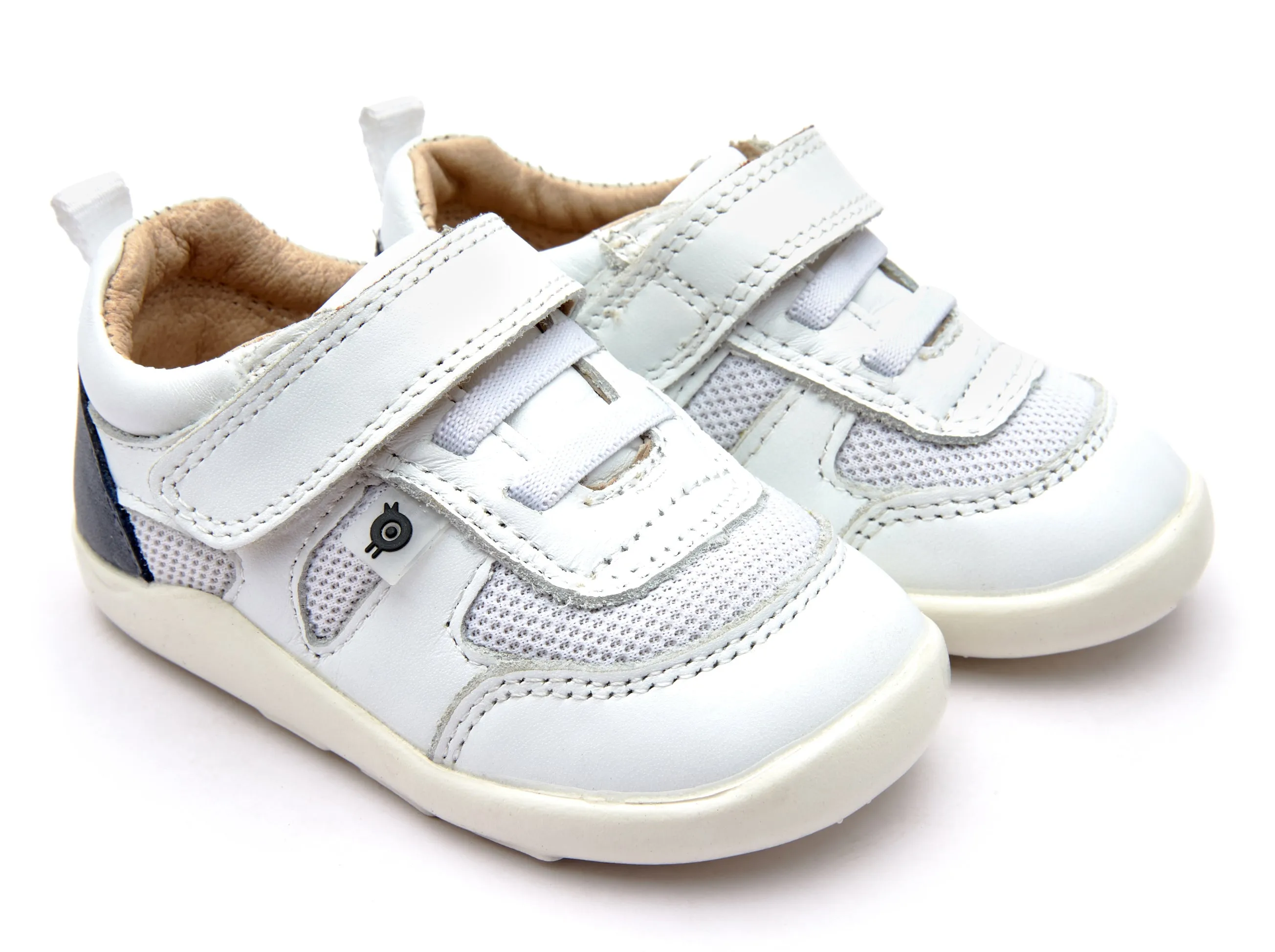 Old Soles Girl's and Boy's Road Trip Shoes, Snow/White/Navy true style