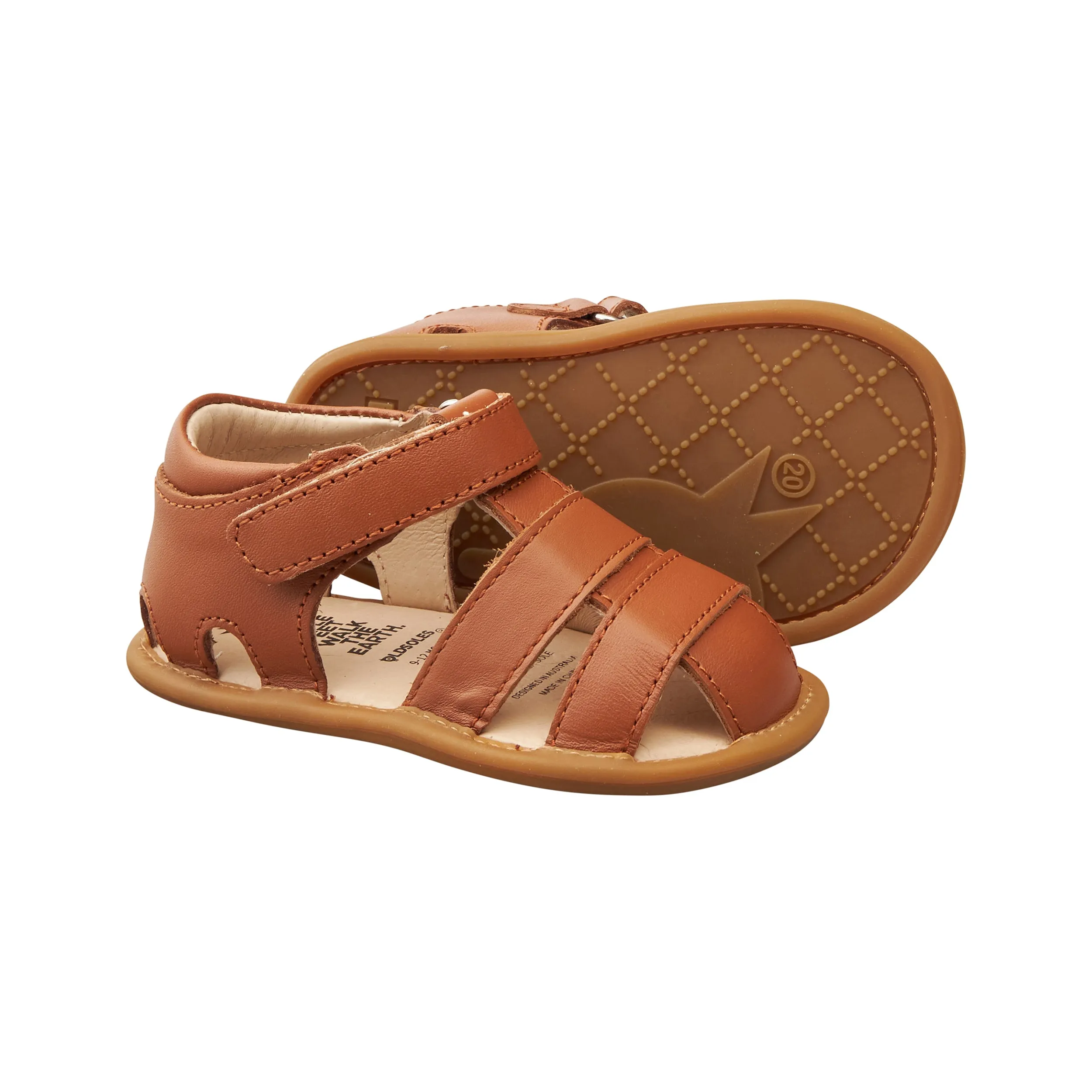 Old Soles Girl's and Boy's Wave Sandals - tan Slow Living