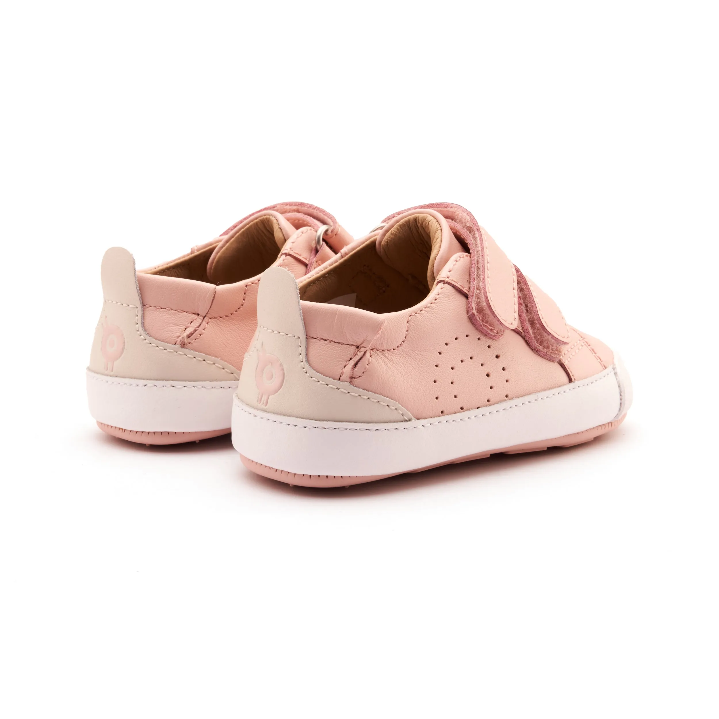 Old Soles Girl's BabyTot Casual Shoes - Powder Pink / Sporco simple way
