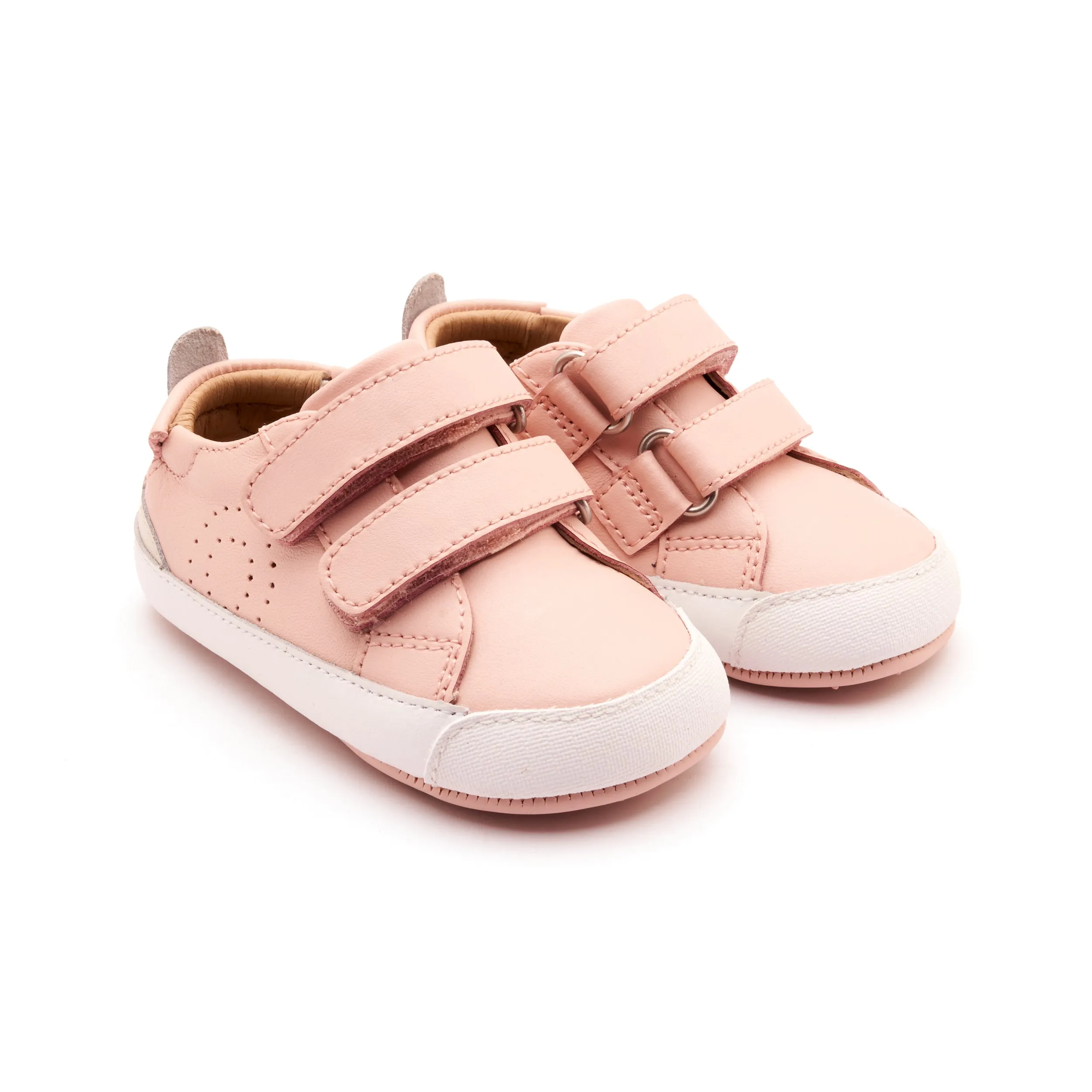 Old Soles Girl's BabyTot Casual Shoes - Powder Pink / Sporco weekend ease