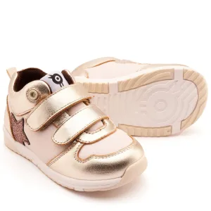 Old Soles Girl's Cefalu Casual Shoes - Titanium / Titanium / Glam Choc smooth rush