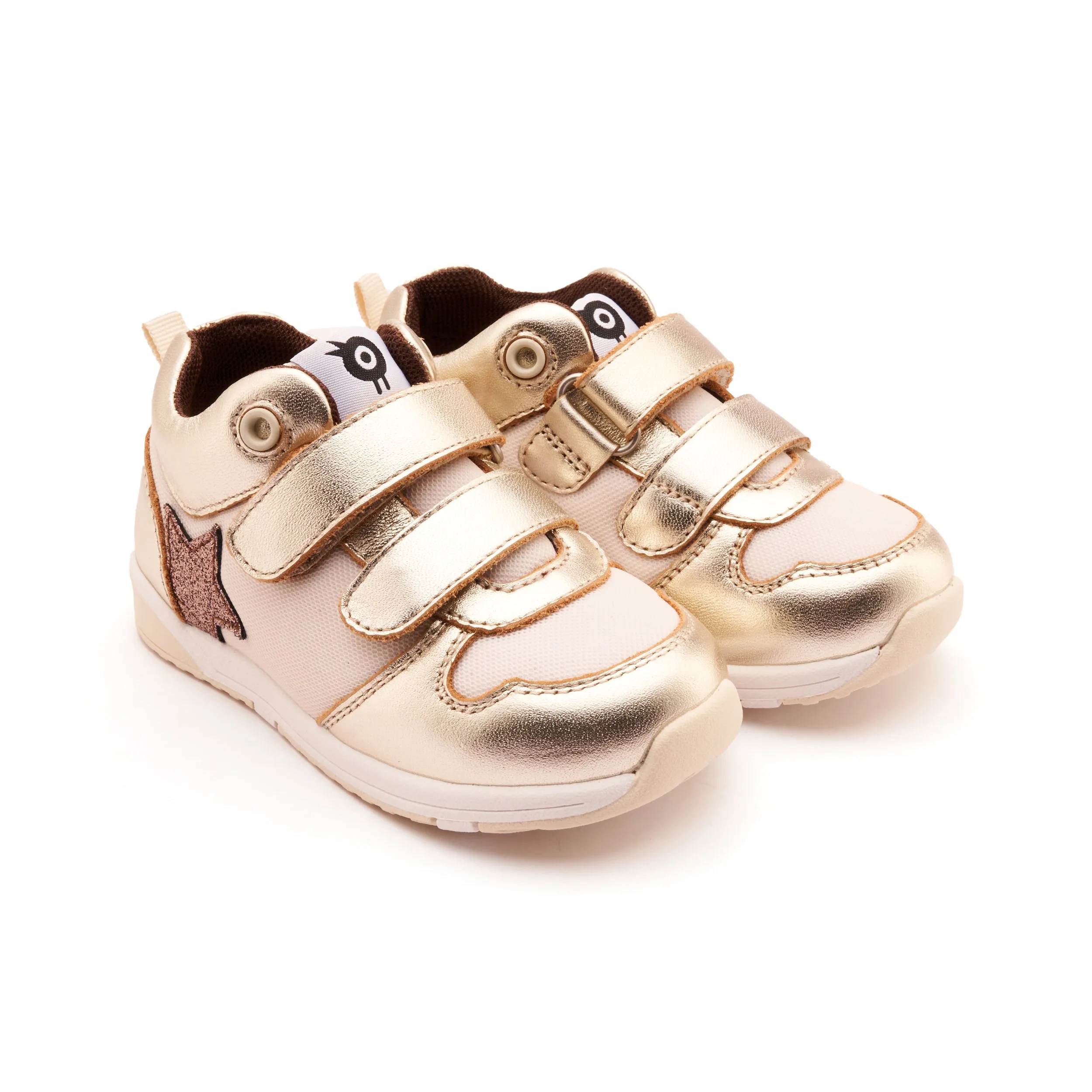Old Soles Girl's Cefalu Casual Shoes - Titanium / Titanium / Glam Choc comfy tech