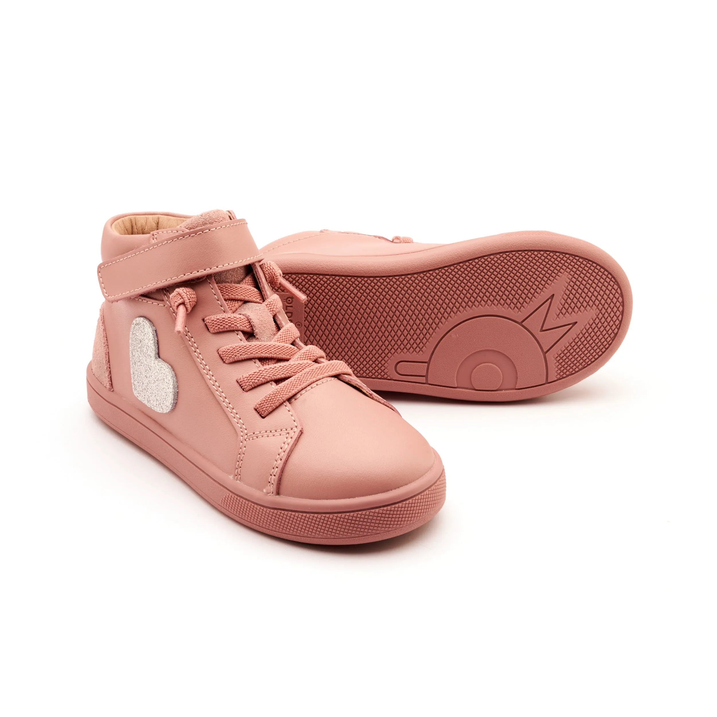 Old Soles Girl's FestiveKix Casual Shoes - Kiss / Lamina Kiss / Glam Argent no limit