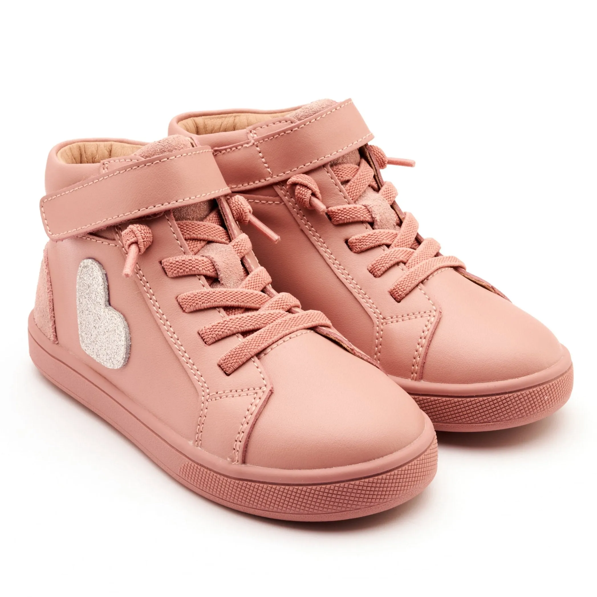 Old Soles Girl's FestiveKix Casual Shoes - Kiss / Lamina Kiss / Glam Argent smart vibe